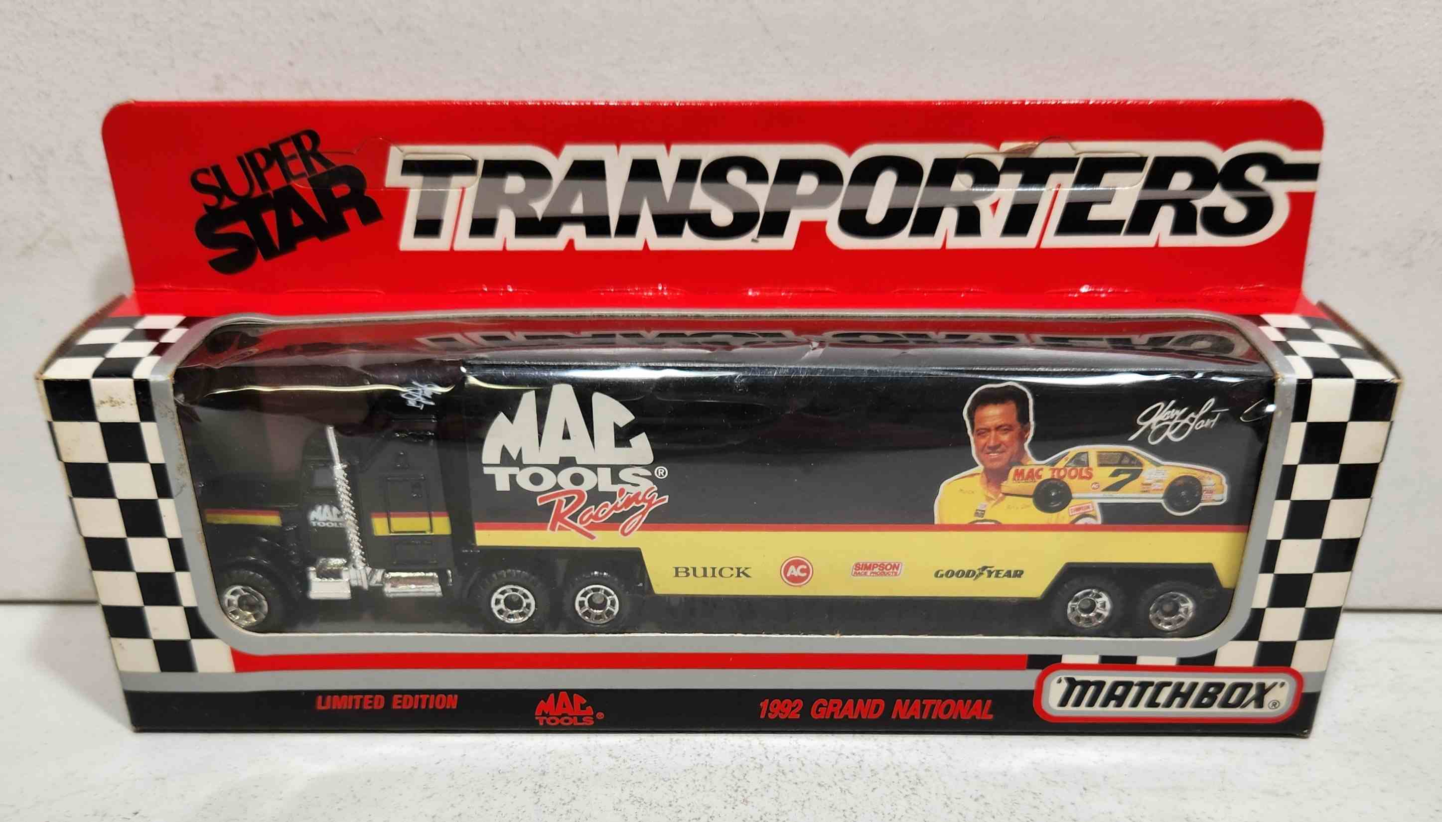 1992 Harry Gant 1/87th Mac Tools Racing "Busch Series" Transporter