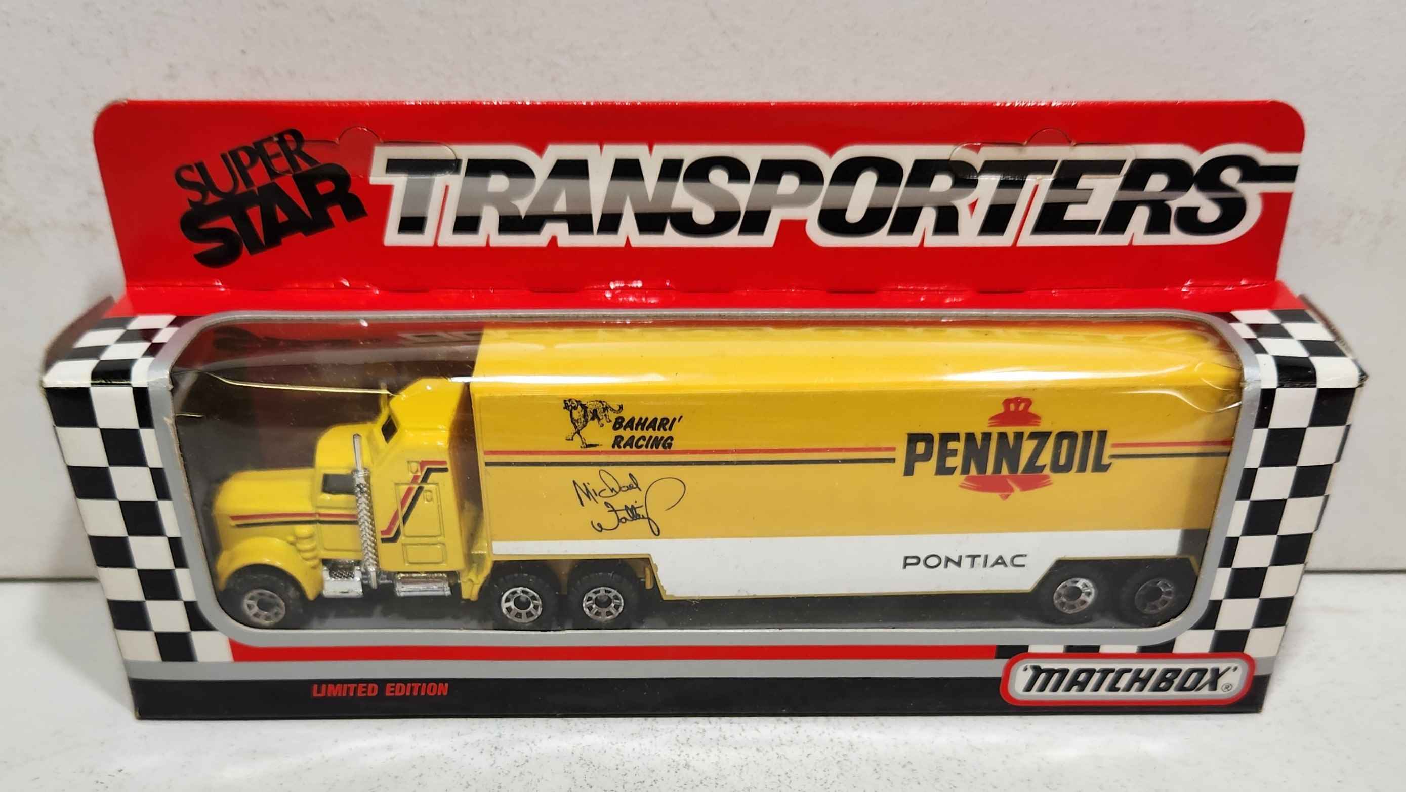 1992 Michael Waltrip 1/87th Pennzoil Transporter