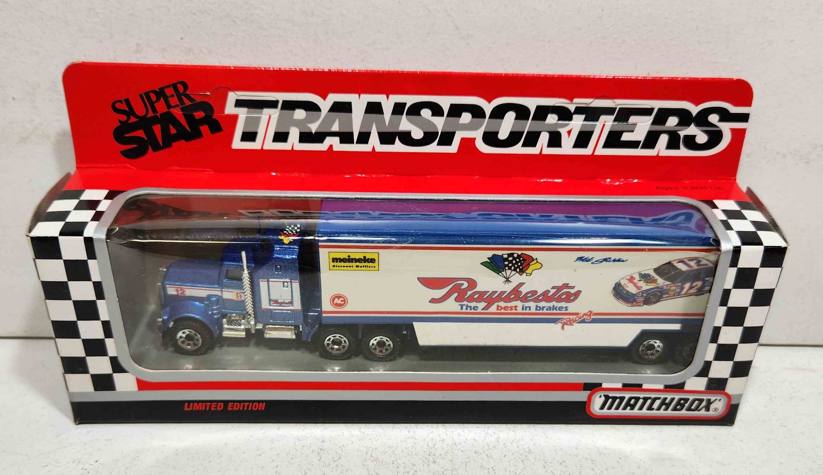 1992 Hut Stricklin 1/87th Raybestos Transporter