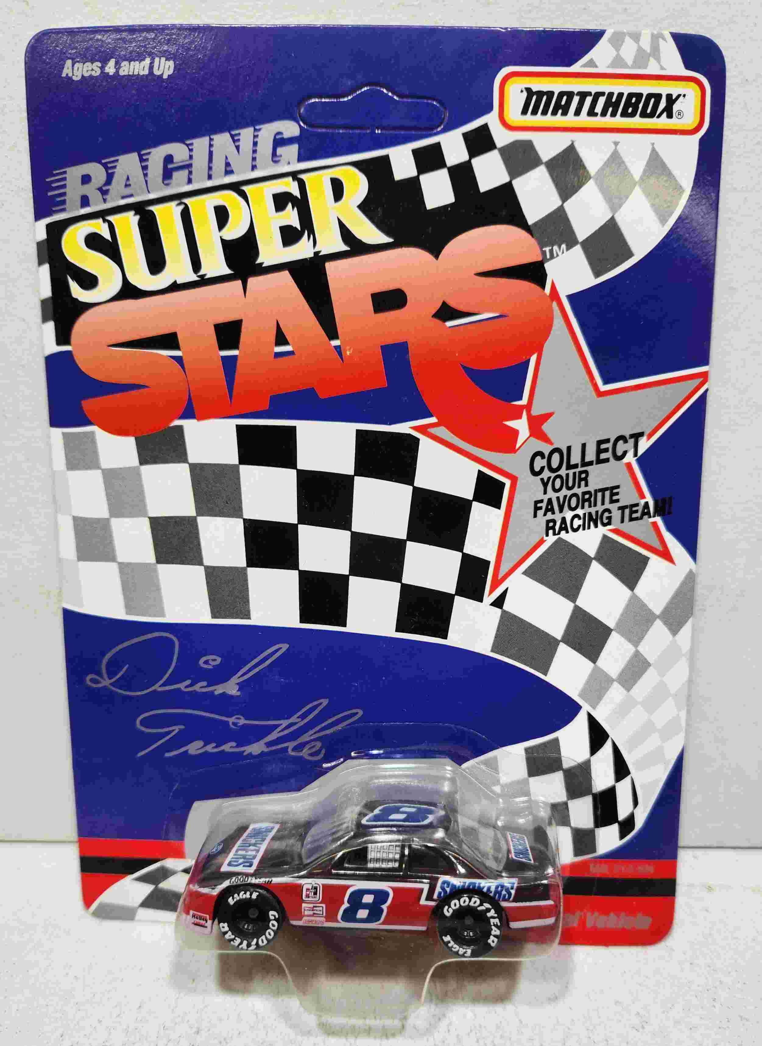 1992 Dick Trickle 1/64th Snickers Racing Team Thunderbird