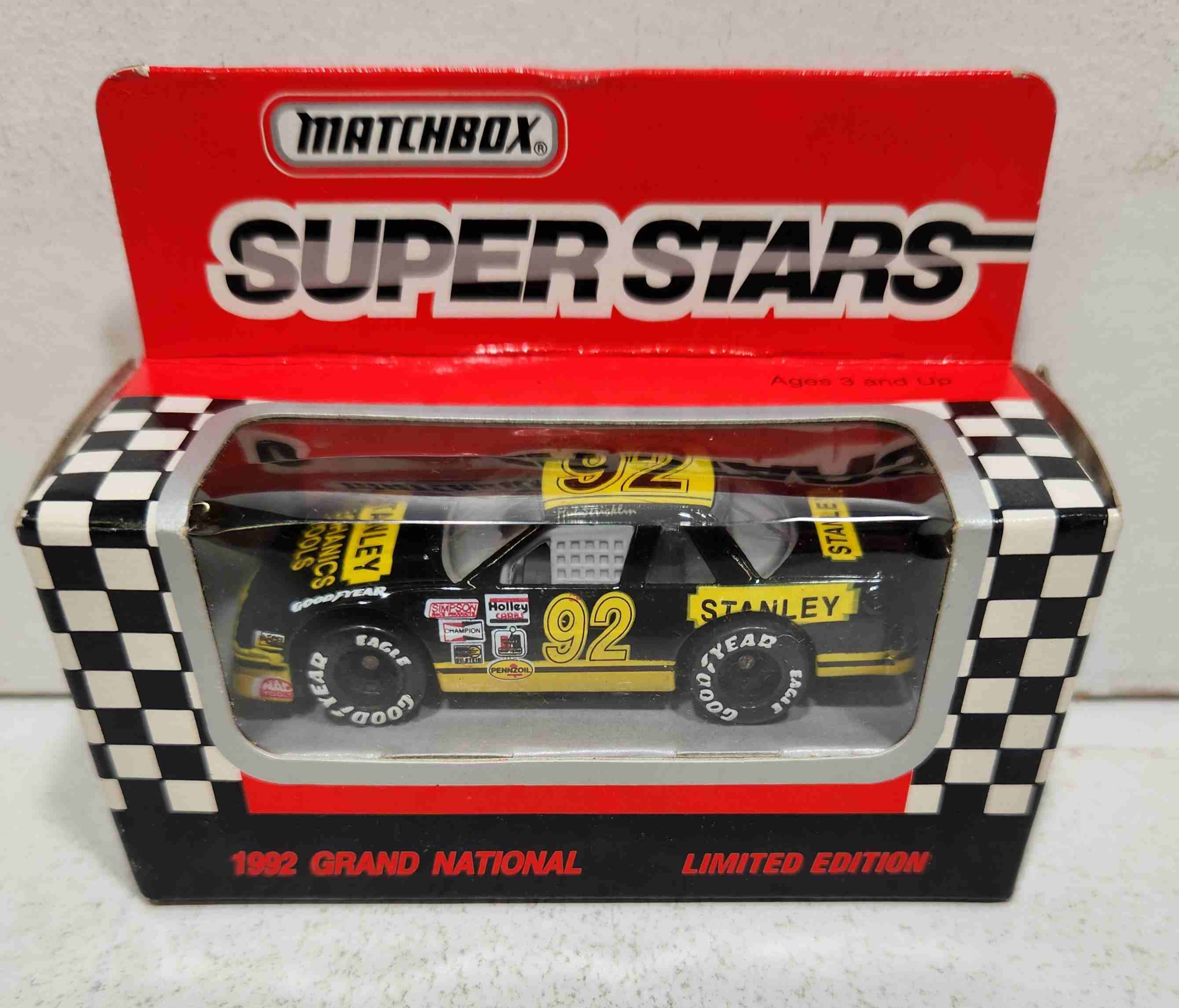 1992 Hut Stricklin 1/64th Stanley Tools Racing "Busch Series" car