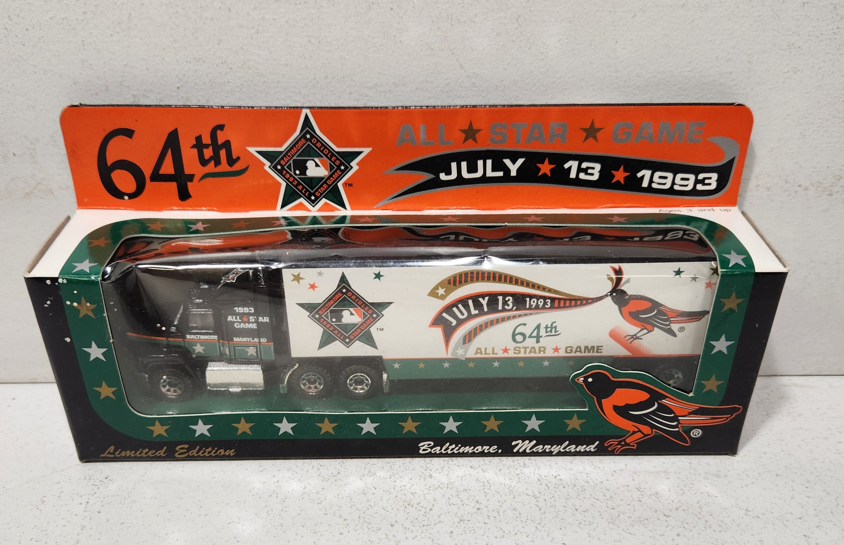 1993 Baltimore Orioles 1/87th "All Star Game" Transporter