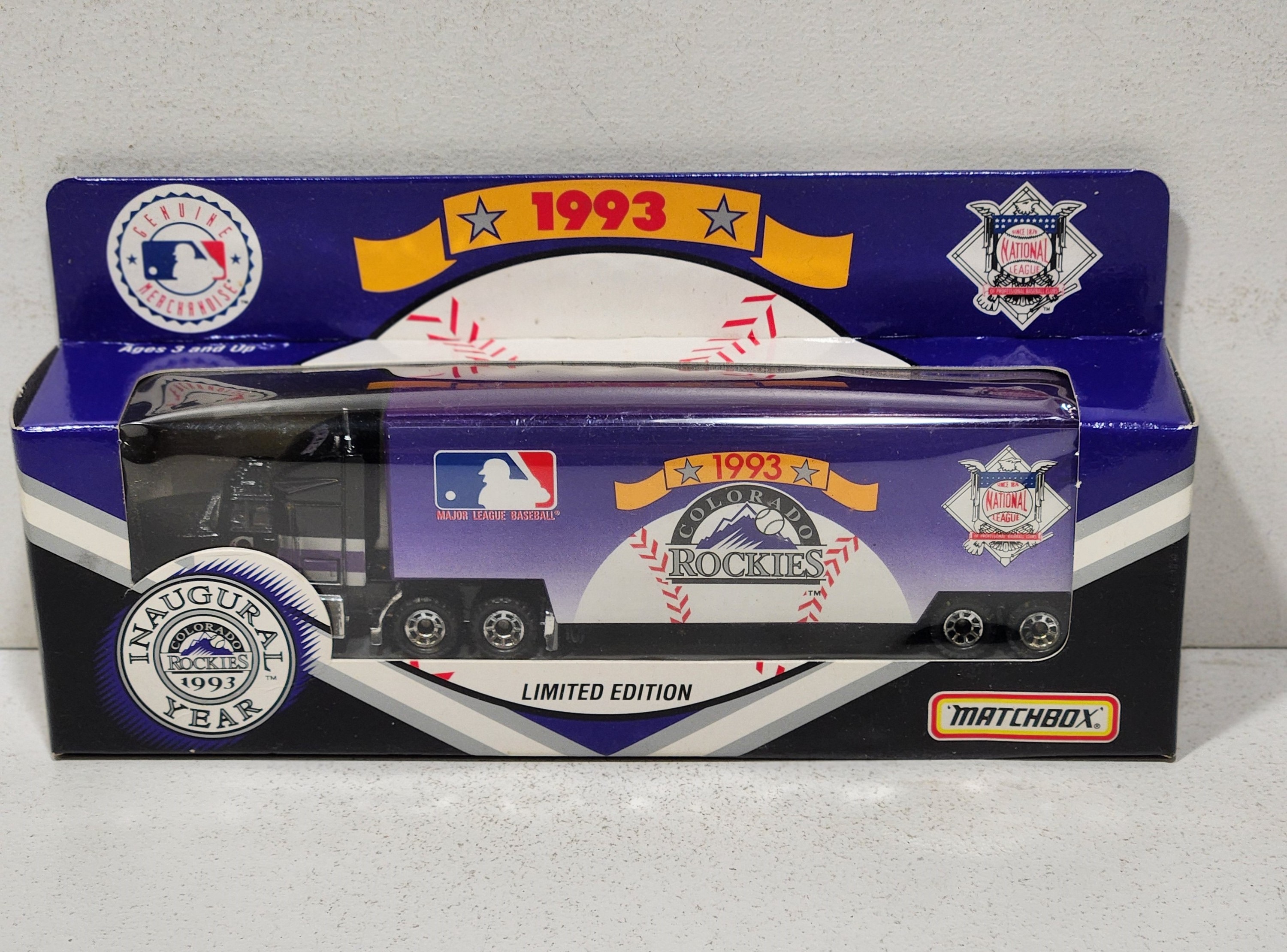 1993 Colorado Rockies 1/87th "Inaugural Year" Transporter