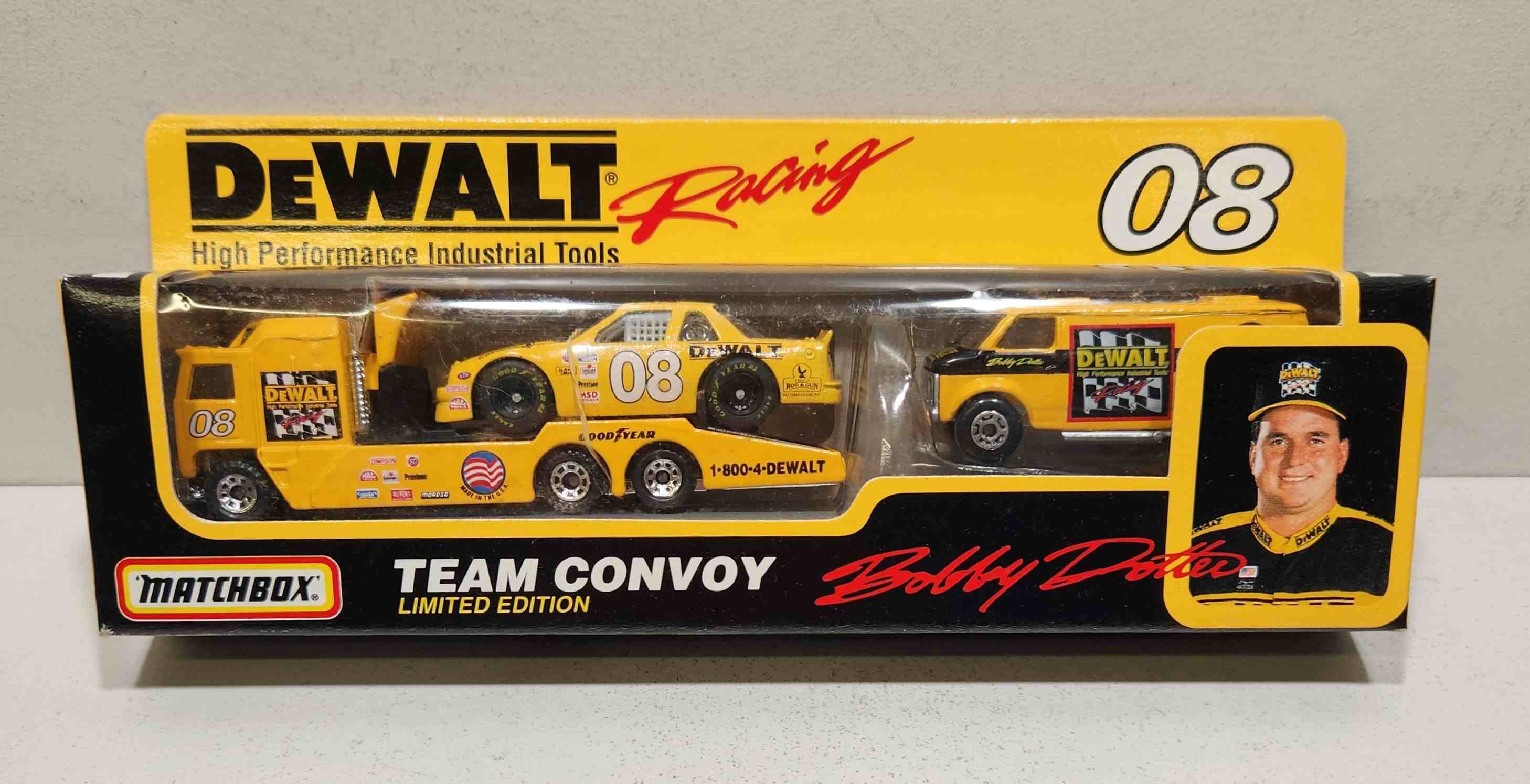 1993 Bobby Dotter 1/80th DeWalt "Busch Series" Team Convoy