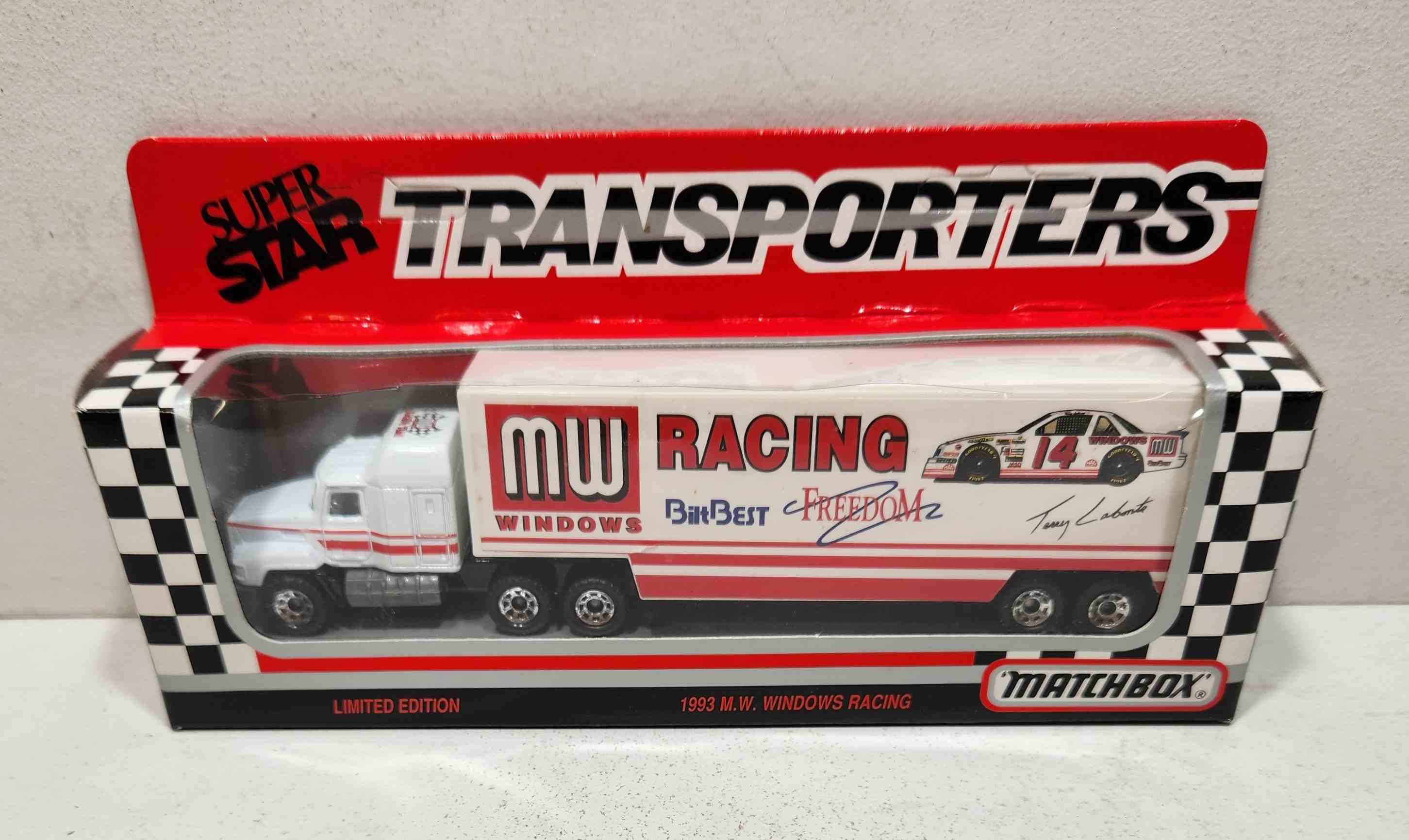 1993 Terry Labonte 1/87th M&W Windows "Busch Series" Transporter