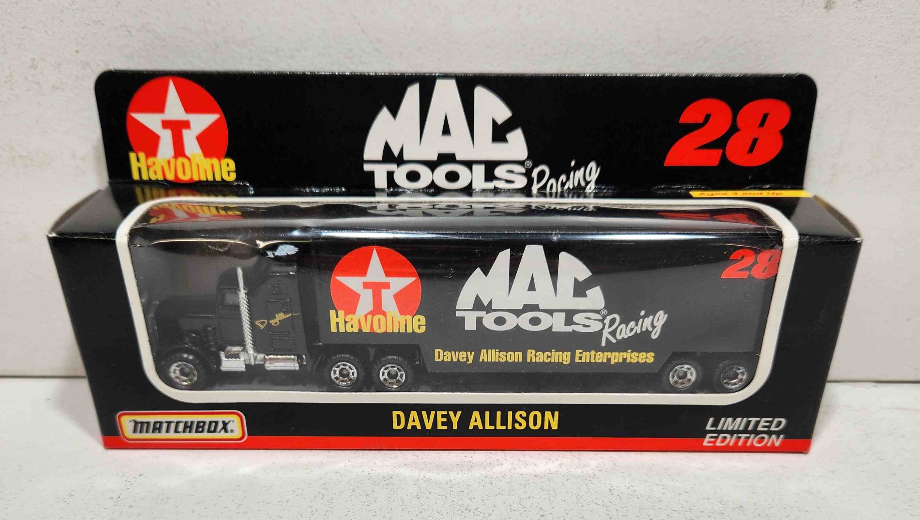 1993 Davey Allison 1/87th Mac Tools Transporter