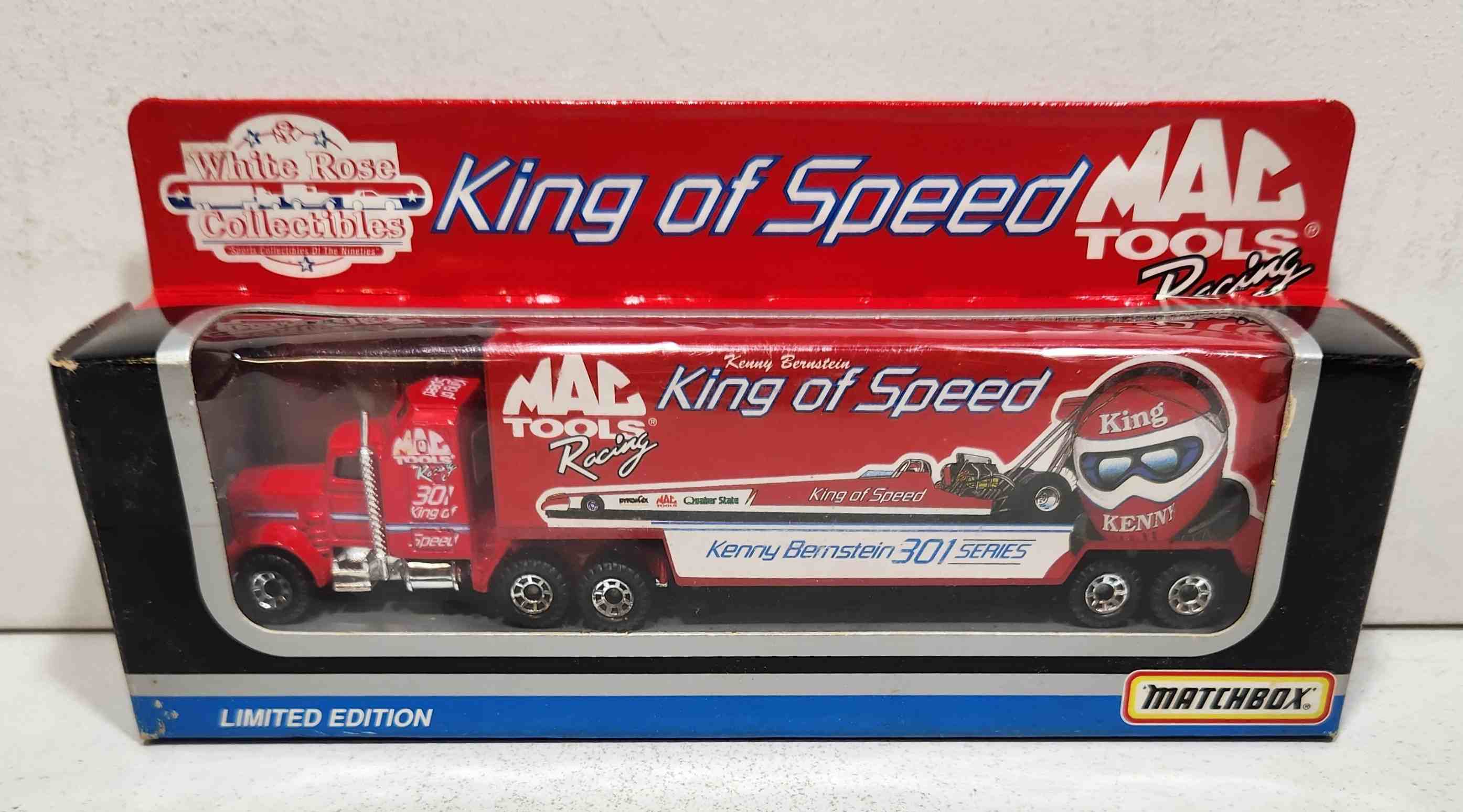 1993 Kenny Bernstein 1/87th Mac Tools "King of Speed" Transporter