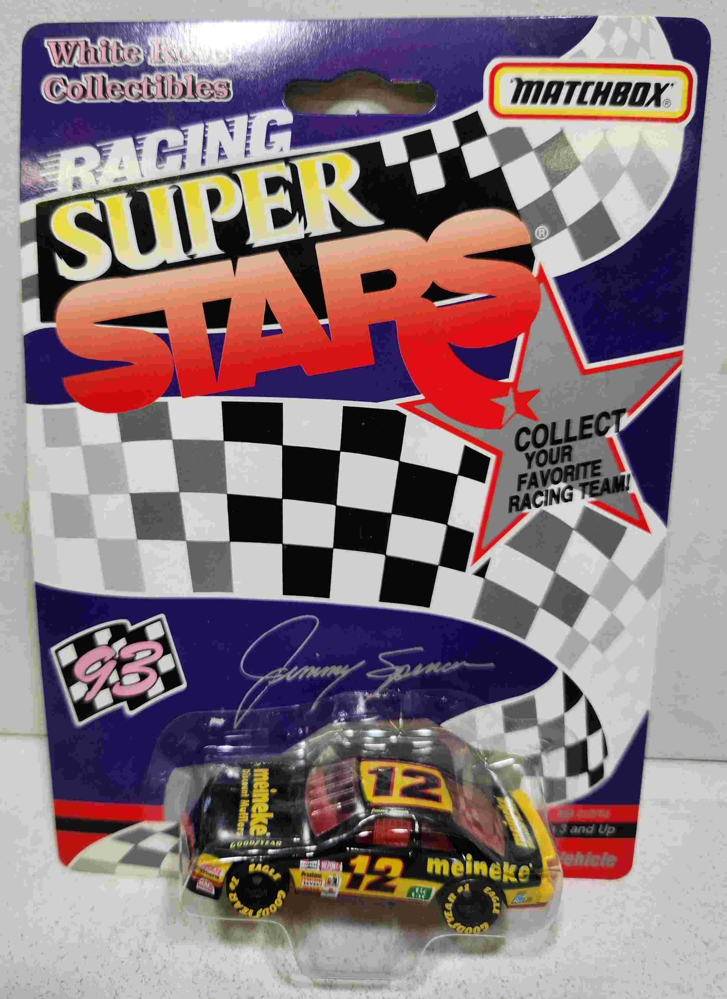 1993 Jimmy Spencer 1/64th Meineke Thunderbird