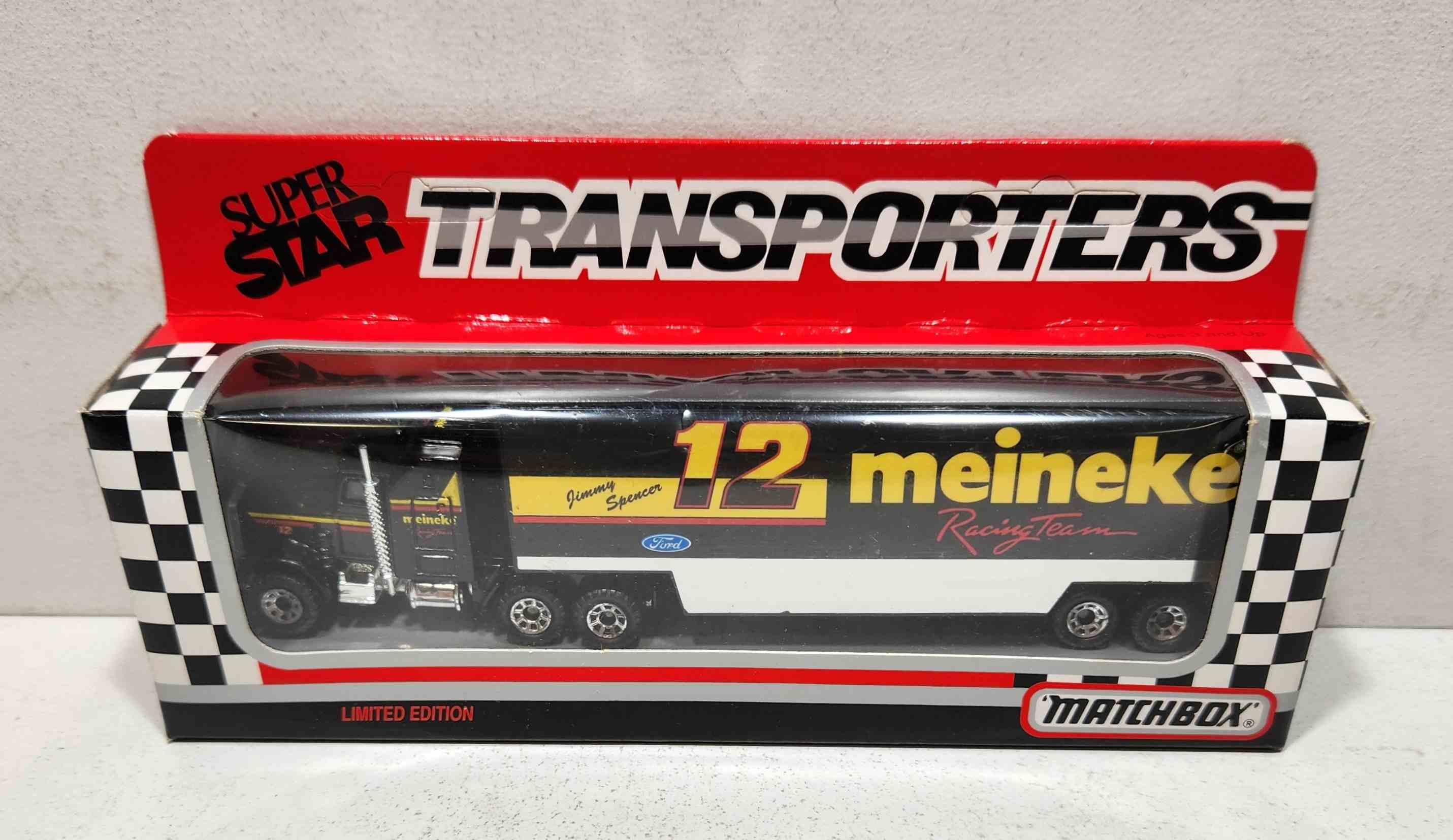 1993 Jimmy Spencer 1/87th Meineke Transporter