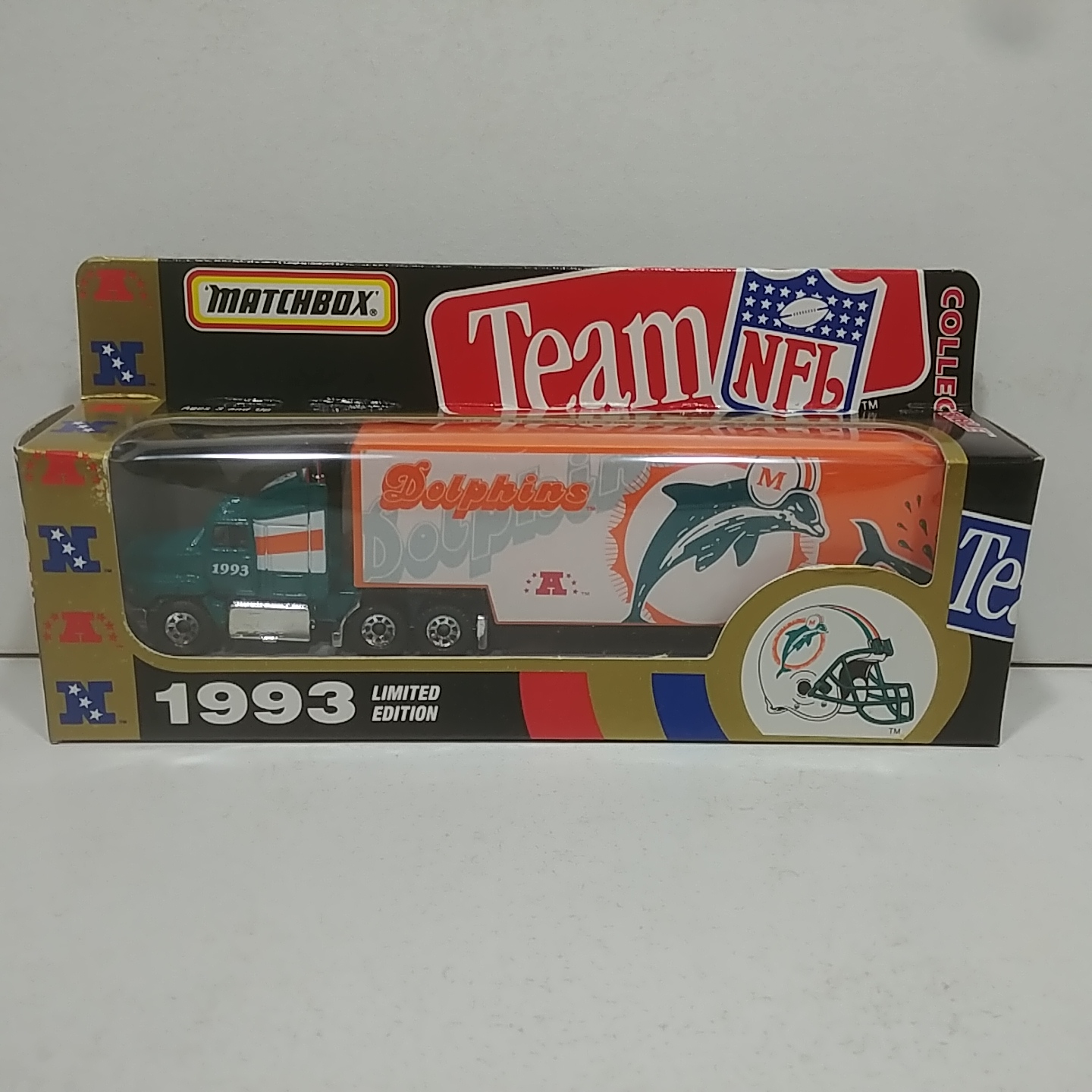 1993 Miami Dolphins 1/87th Miami Dolphins hauler