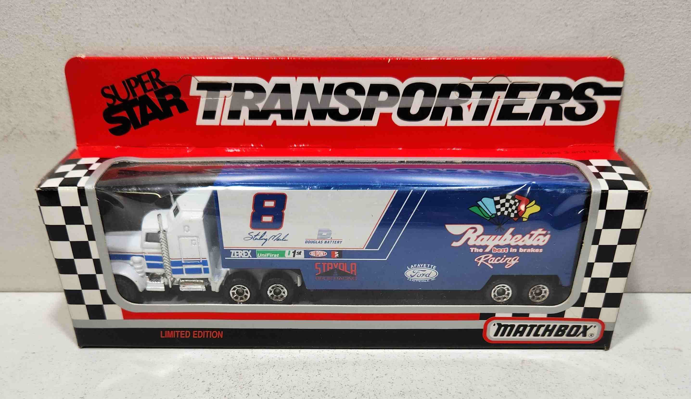 1993 Sterling Marlin 1/87th Raybestos "Busch Series" Transporter