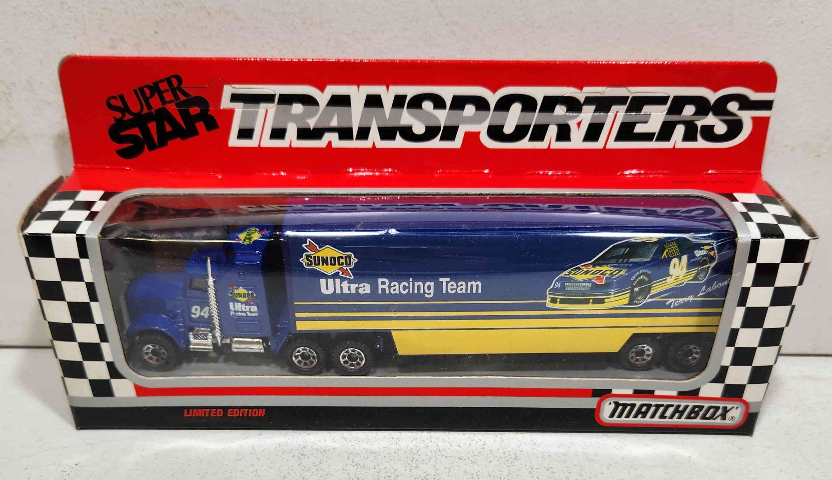 1993 Terry Labonte 1/87th Sunoco "Busch Series" Transporter