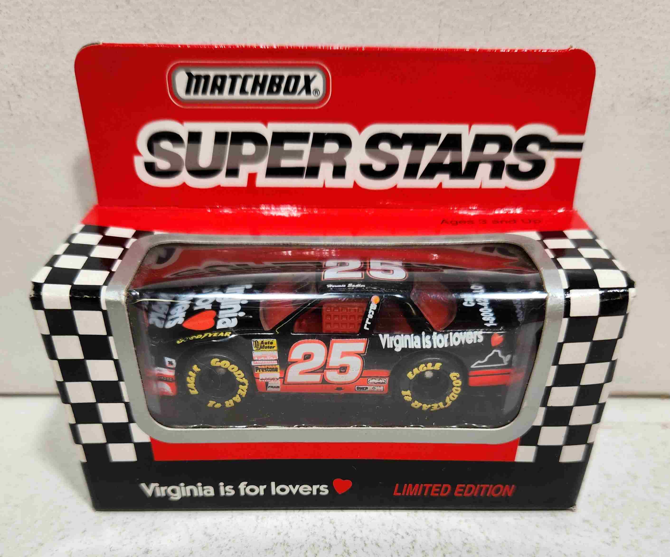 1993 Hermie Sadler 1/64th Virginia Is For Lovers "Busch Series" car