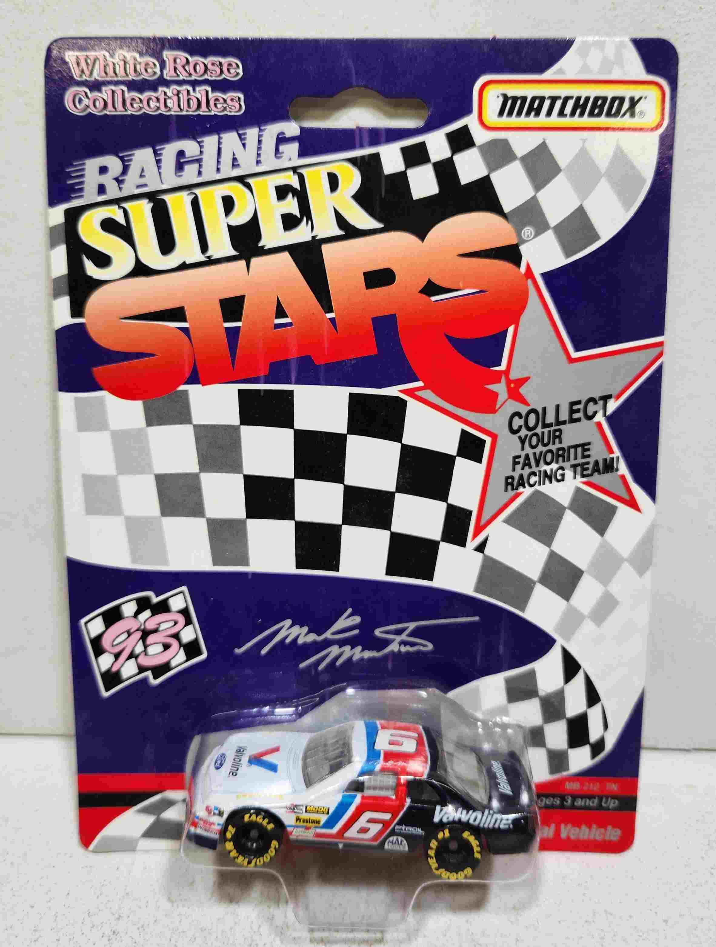 1993 Mark Martin 1/64th Valvoline Thunderbird