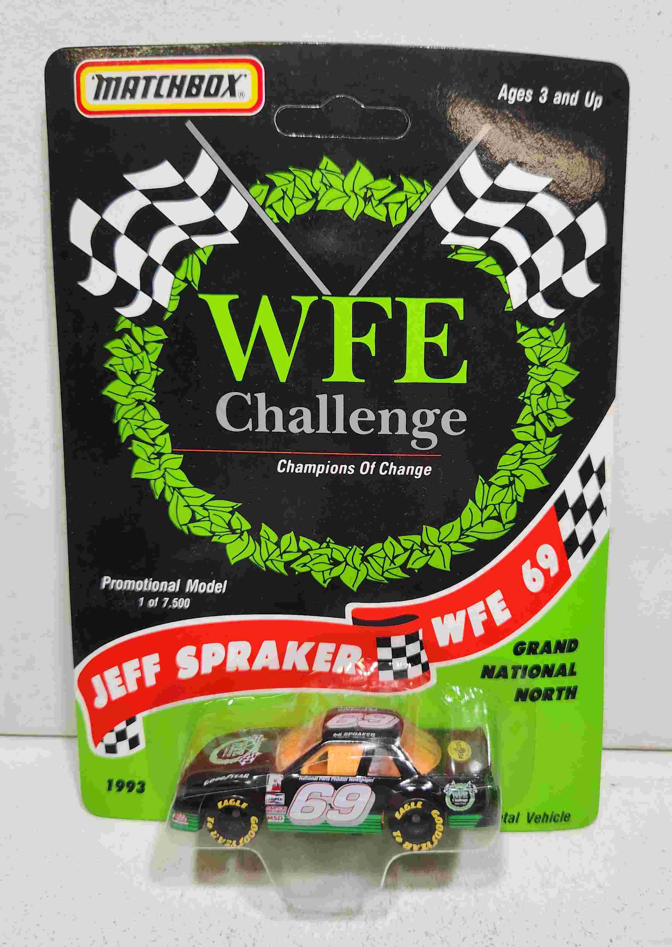 1993 Jeff Spraker 1/64th WFE Challenge Promo "Grand National North" Oldsmobile