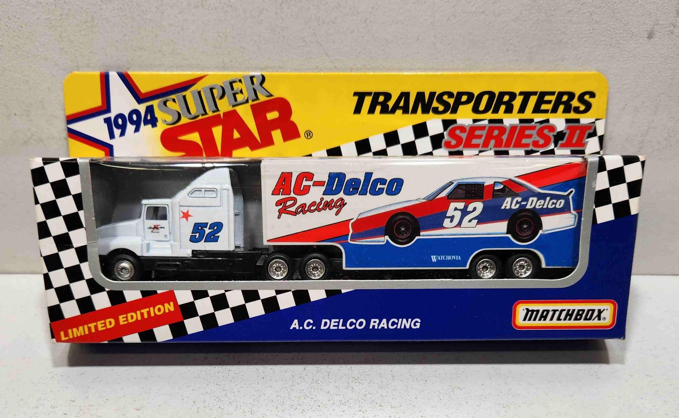 1994 Ken Schrader 1/80th AC Delco "Busch Series" Transporter