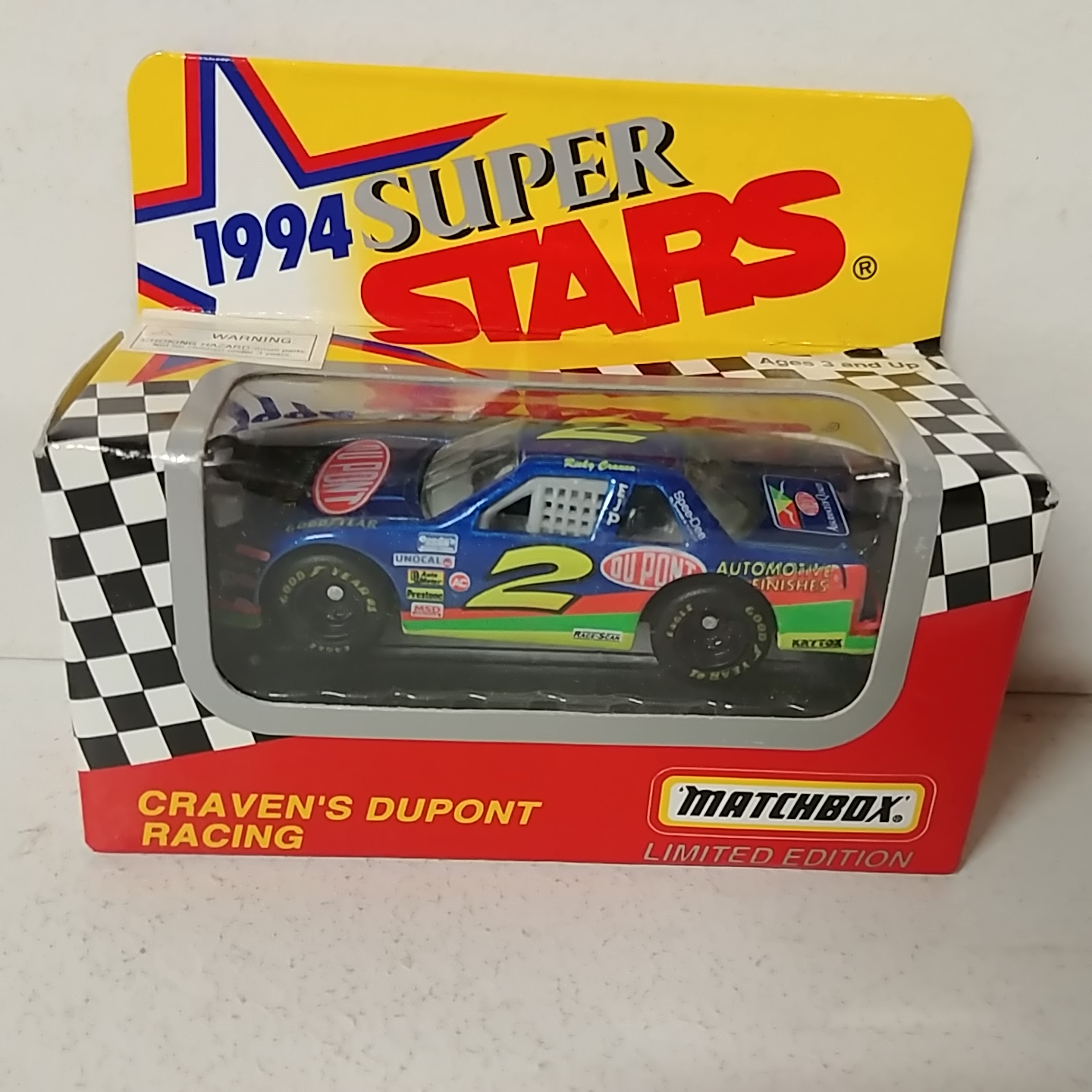 1994 Ricky Craven 1/64th Dupont "Busch Series" Lumina