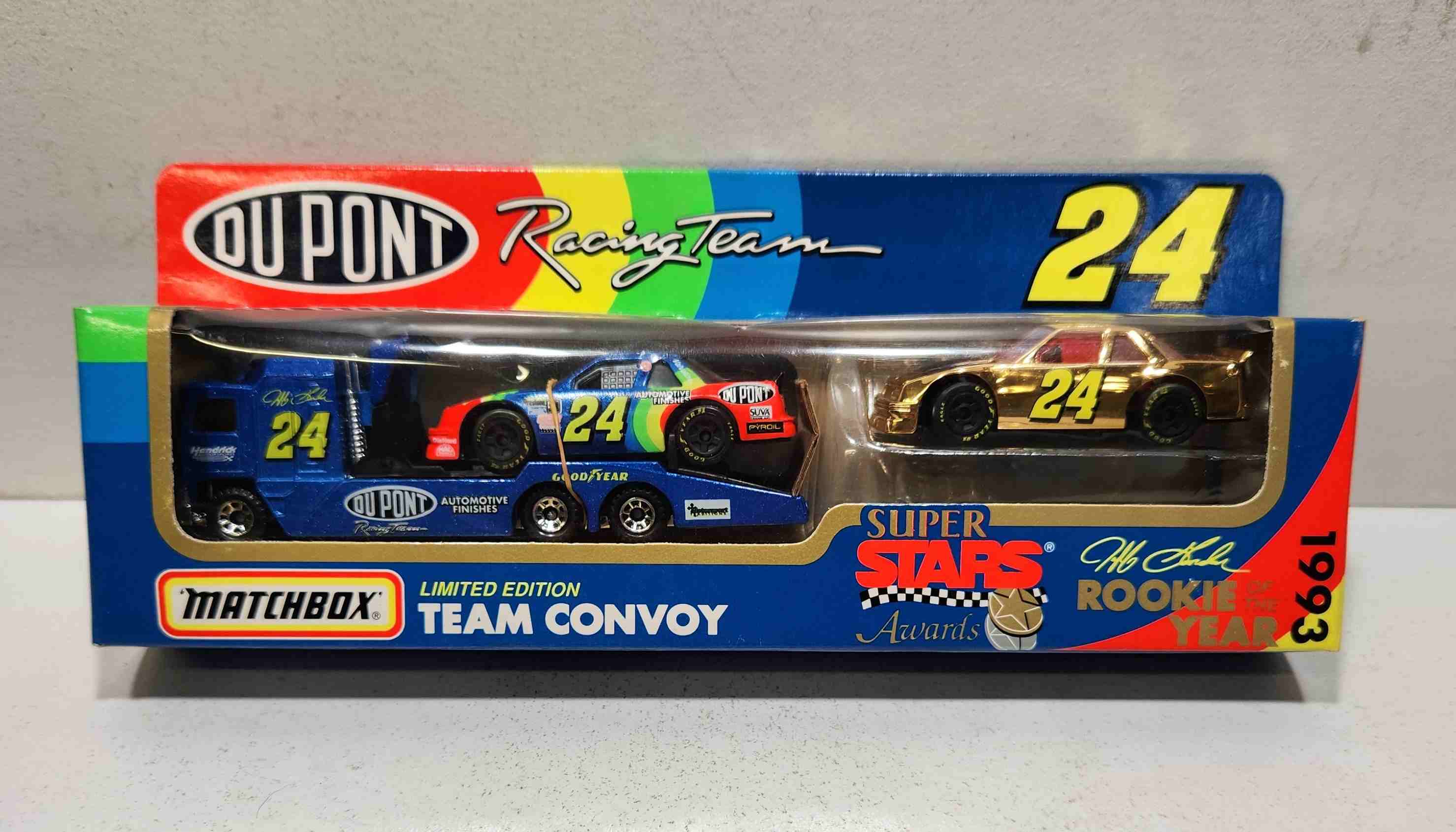 1993 Jeff Gordon 1/80th Dupont "Rookie of the Year" Team Convoy 