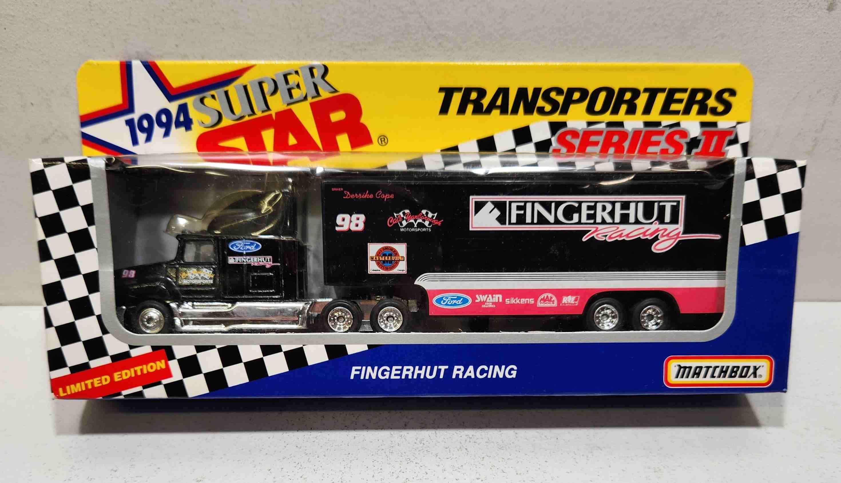 1994 Derrike Cope 1/80th Fingerhut Transporter