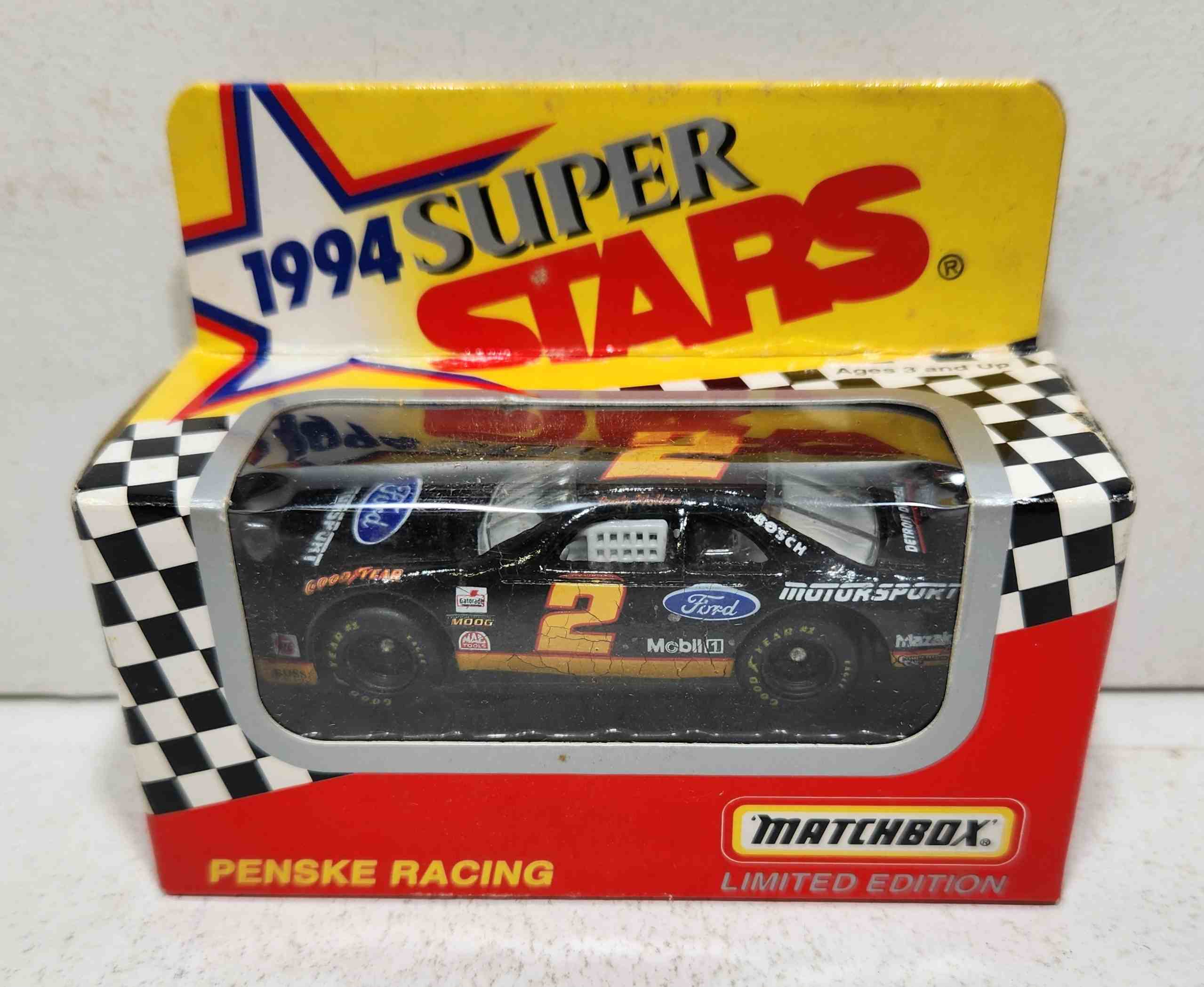 1994 Rusty Wallace 1/64th Ford Motorsport Thunderbird