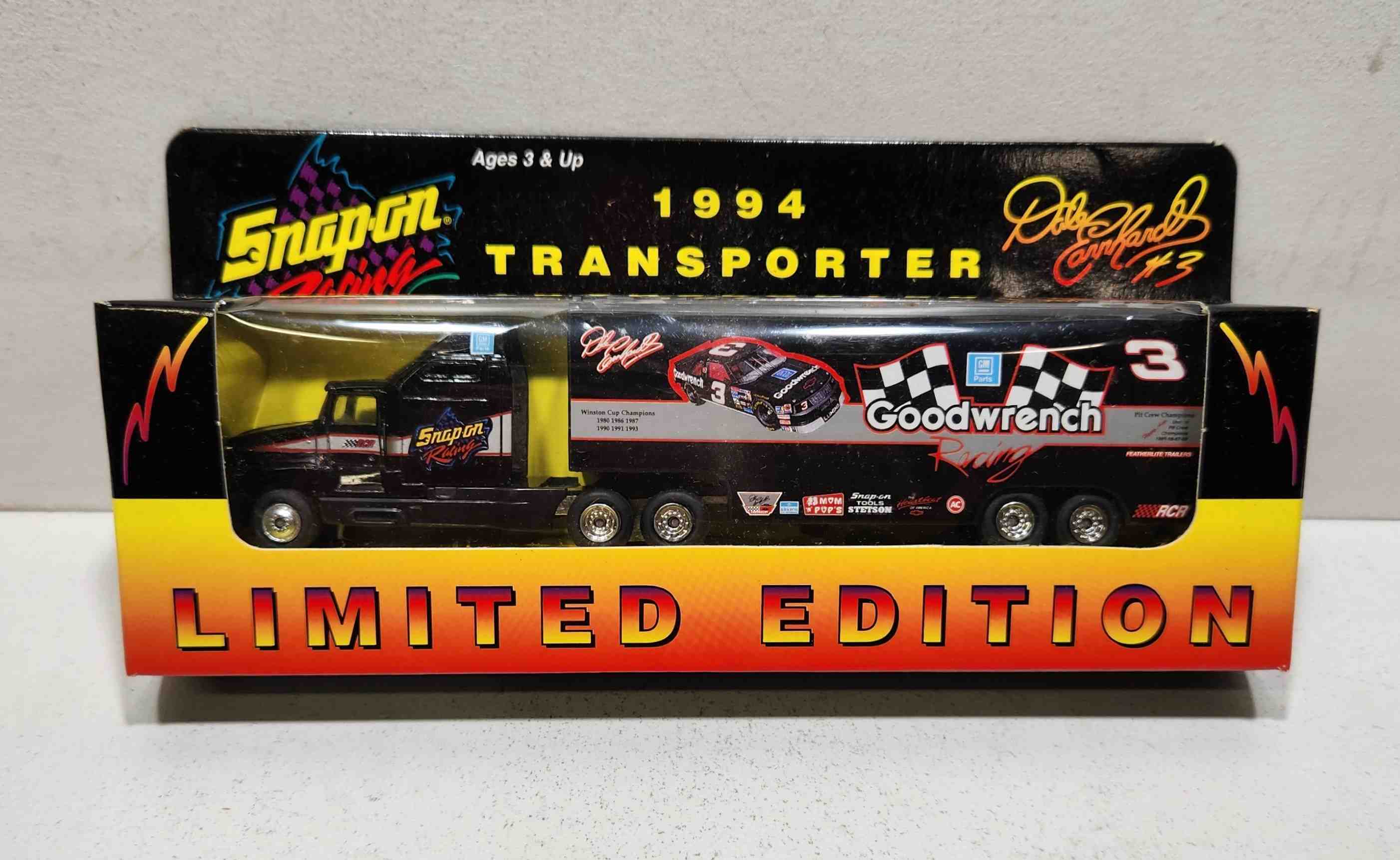 1994 Dale Earnhardt 1/80th Goodwrench "Snap-On" Transporter