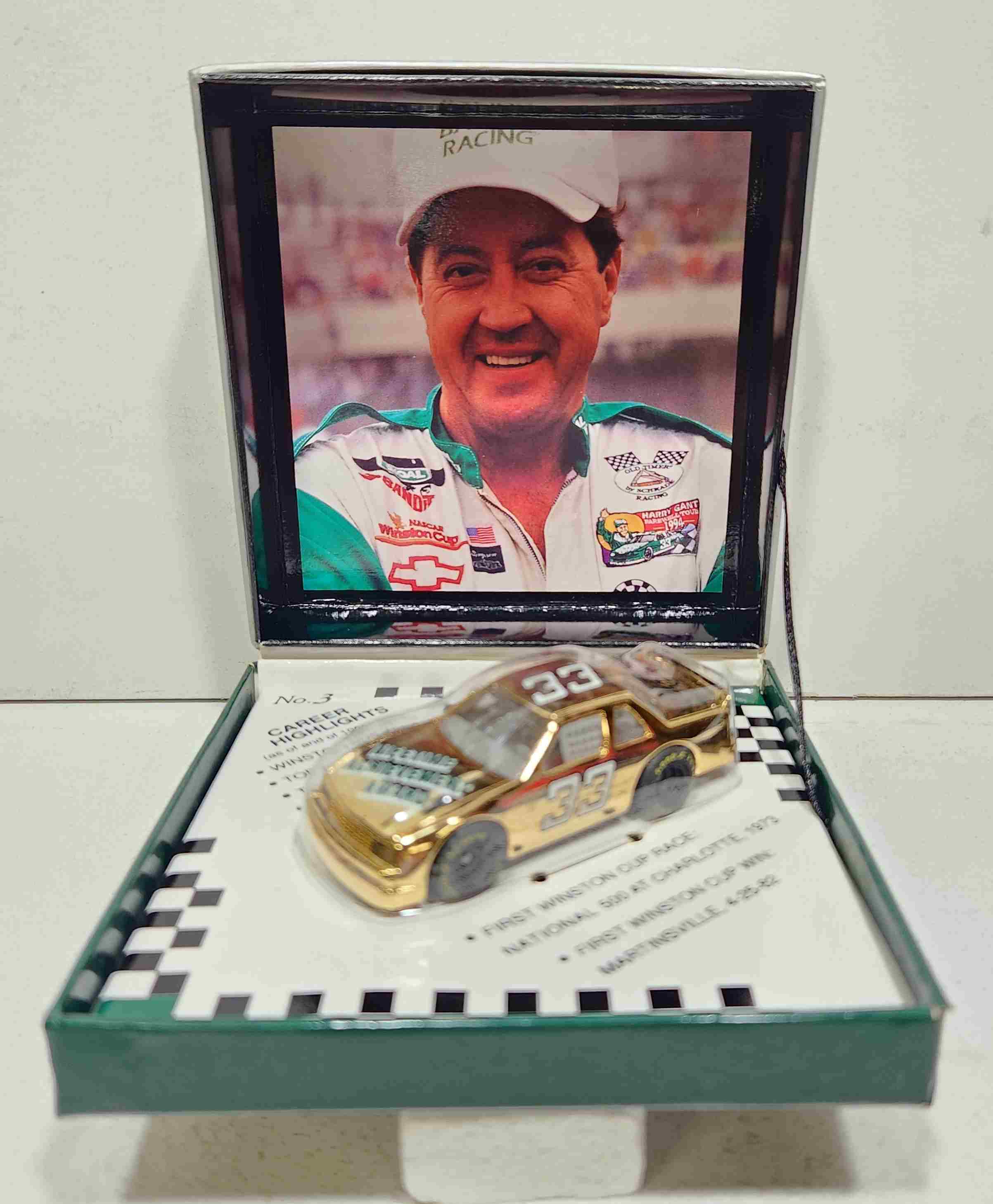 1994 Harry Gant 1/64th Lifetime Achievement "Gold" Lumina