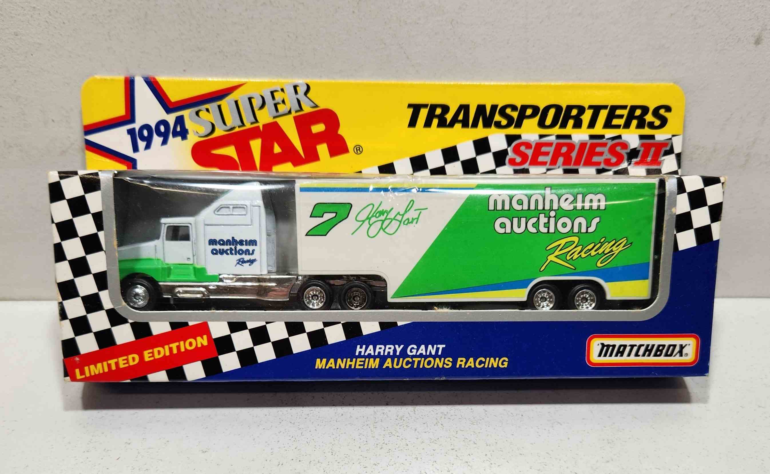 1994 Harry Gant 1/80th Manheim Auctions "Busch Series" Transporter