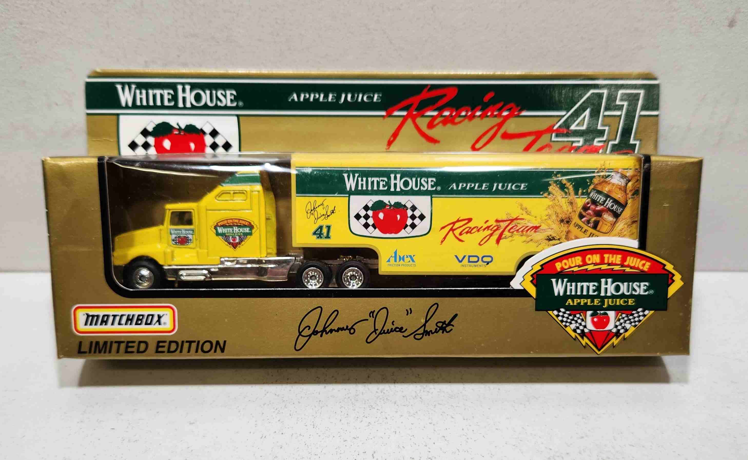1994 Johnny Juice Smith 1/80th White House Apple Juice "Promo" Transporter