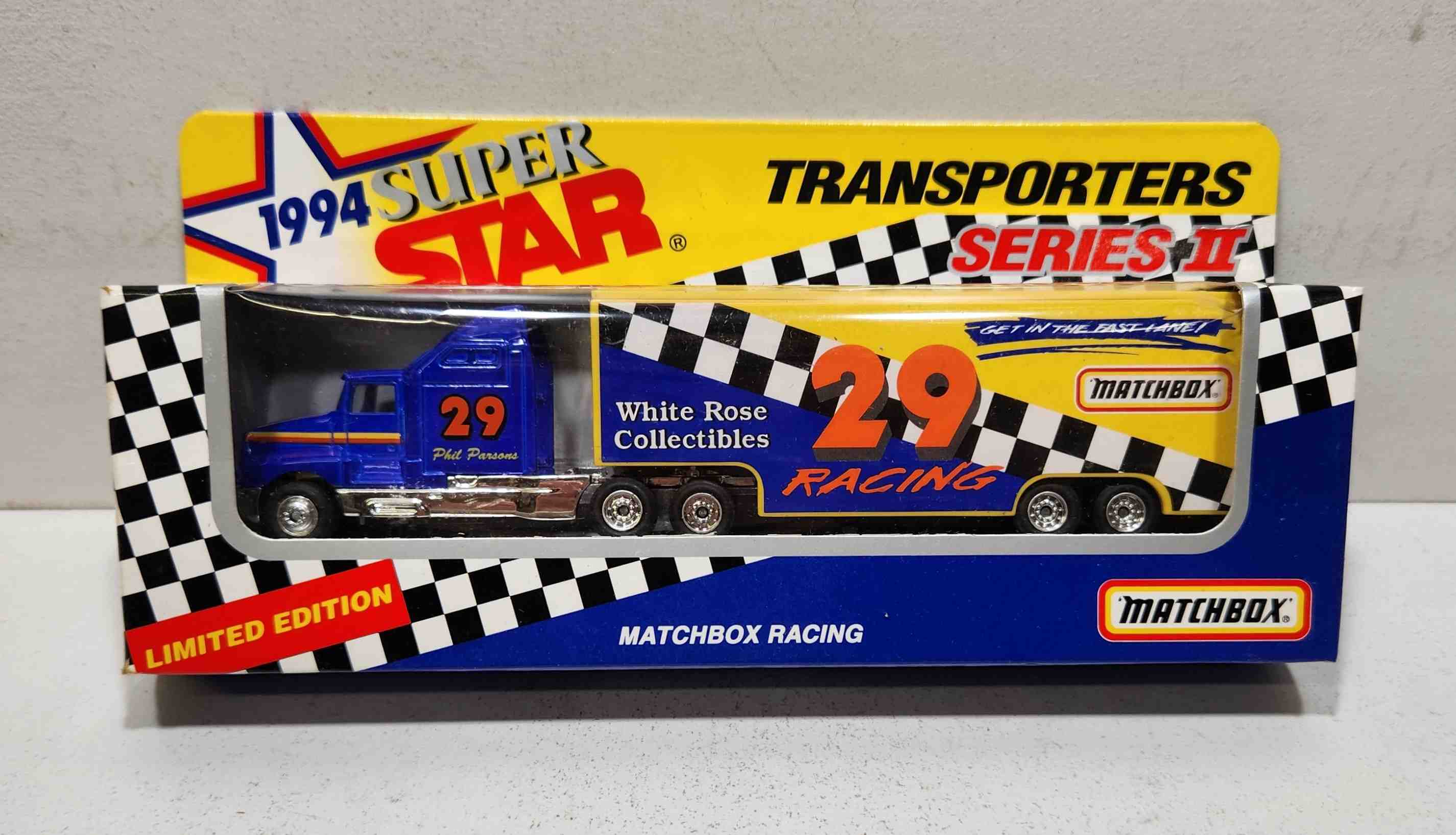 1994 Phil Parsons 1/80th White Rose Racing Transporter
