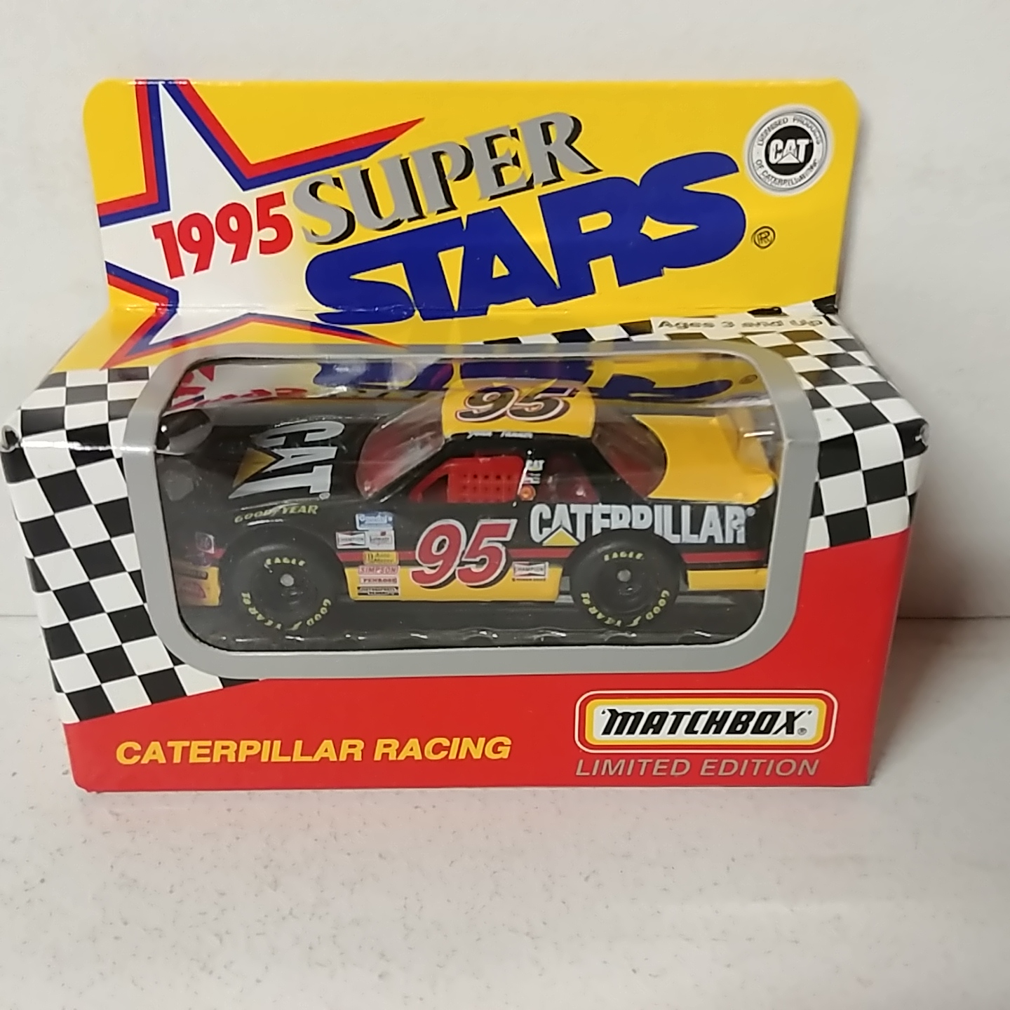 1995 John Tanner 1/64th Caterpillar "Busch Series" car