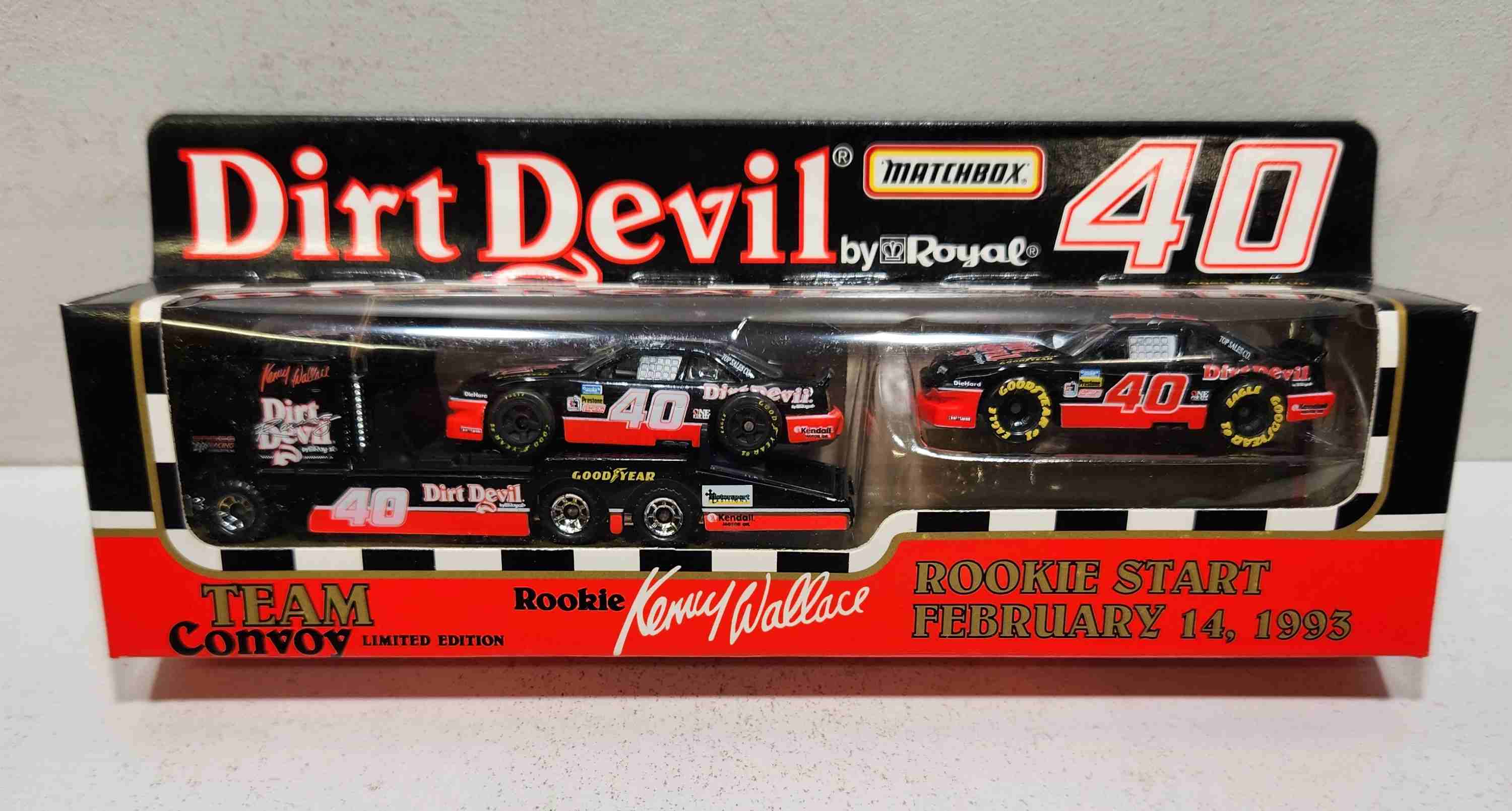1995 Kenny Wallace 1/80th Dirt Devil Team Convoy