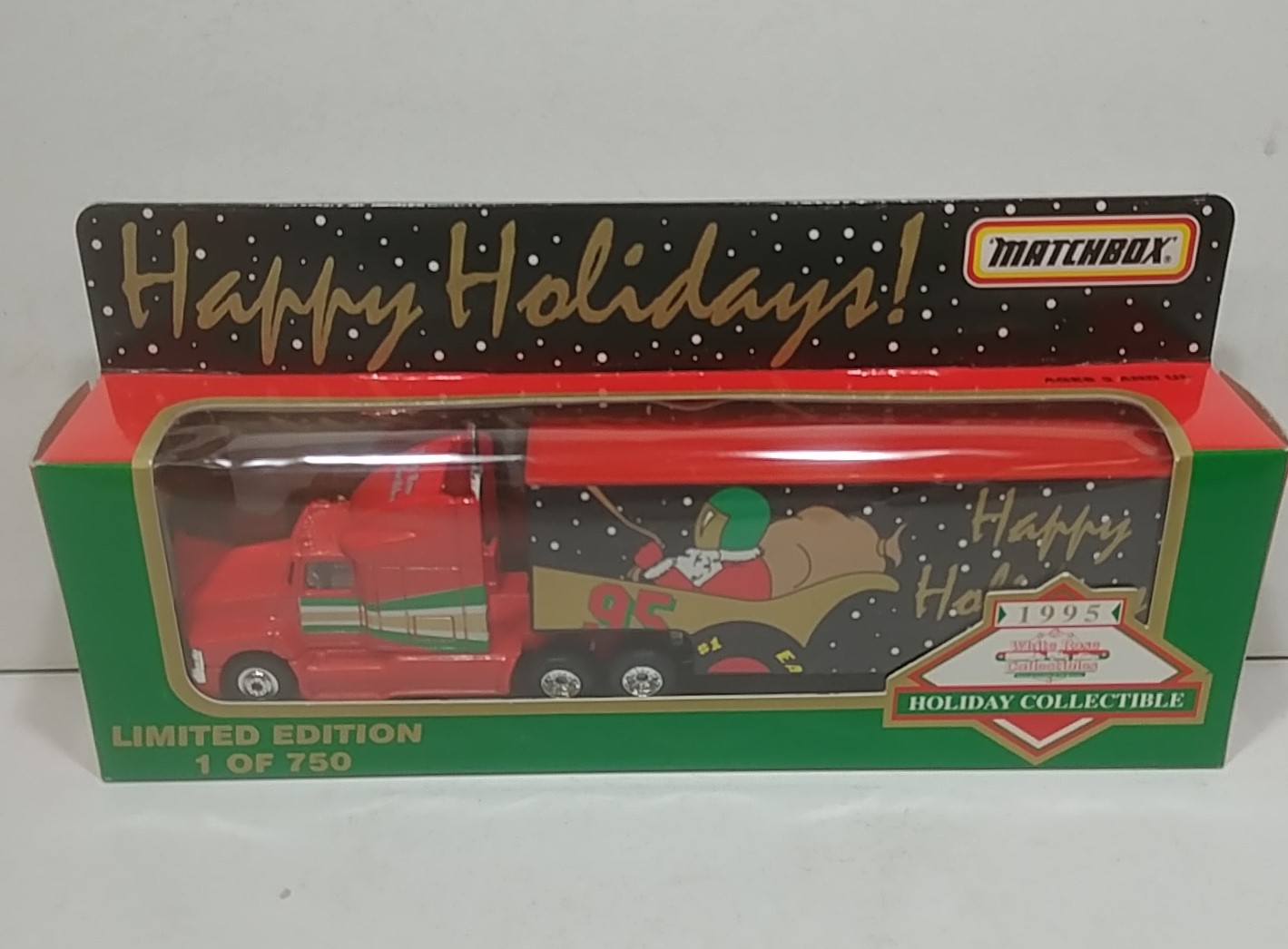 1995 Happy Holidays 1/87th "Santa Driving Sleigh" Transporter