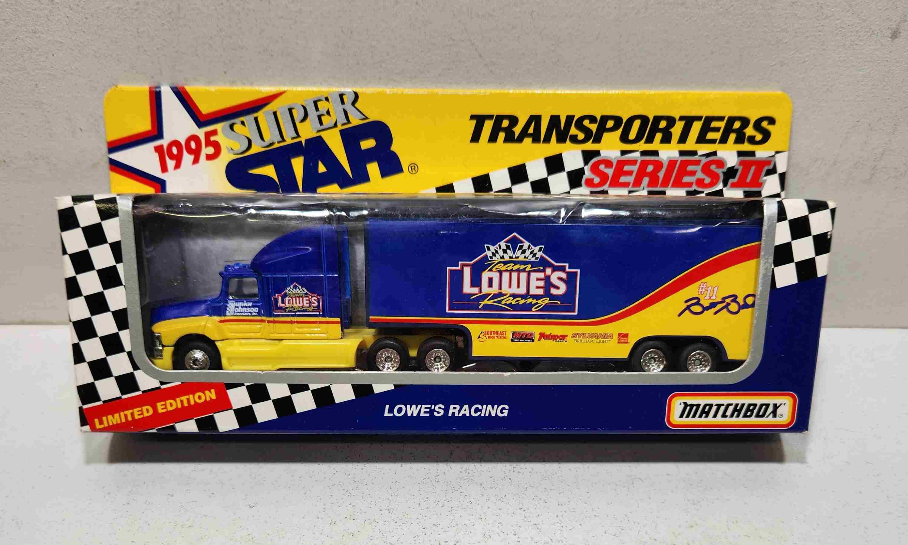 1995 Brett Bodine 1/80th Lowe's Transporter