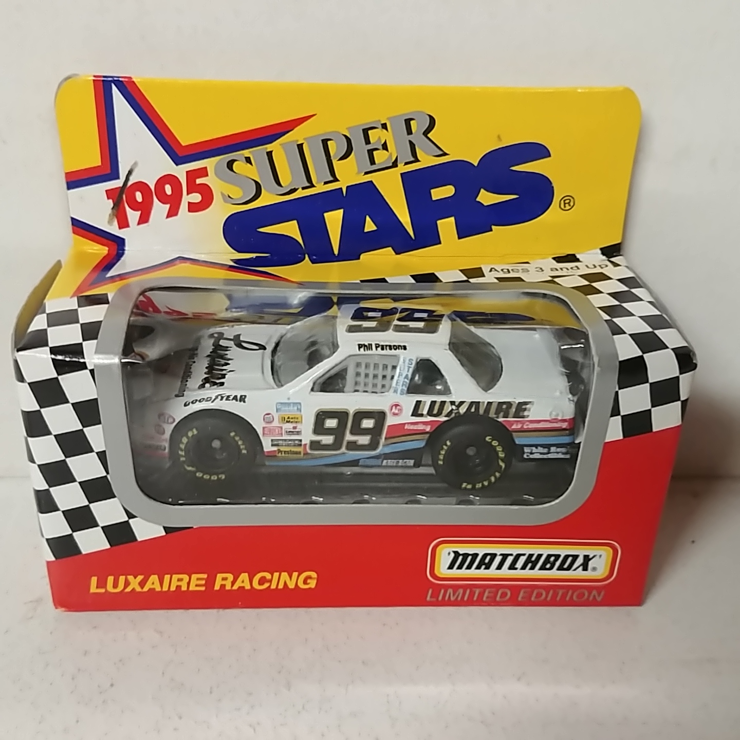 1995 Phil Parsons 1/64th Luxaire "Busch Series" car