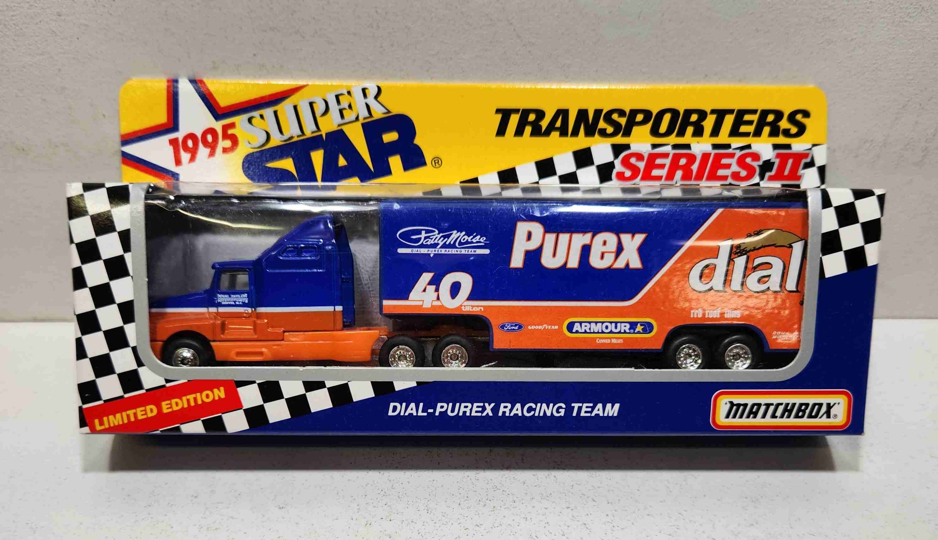 1995 Patty Moise 1/80th Purex Dial "Busch Series" Transporter
