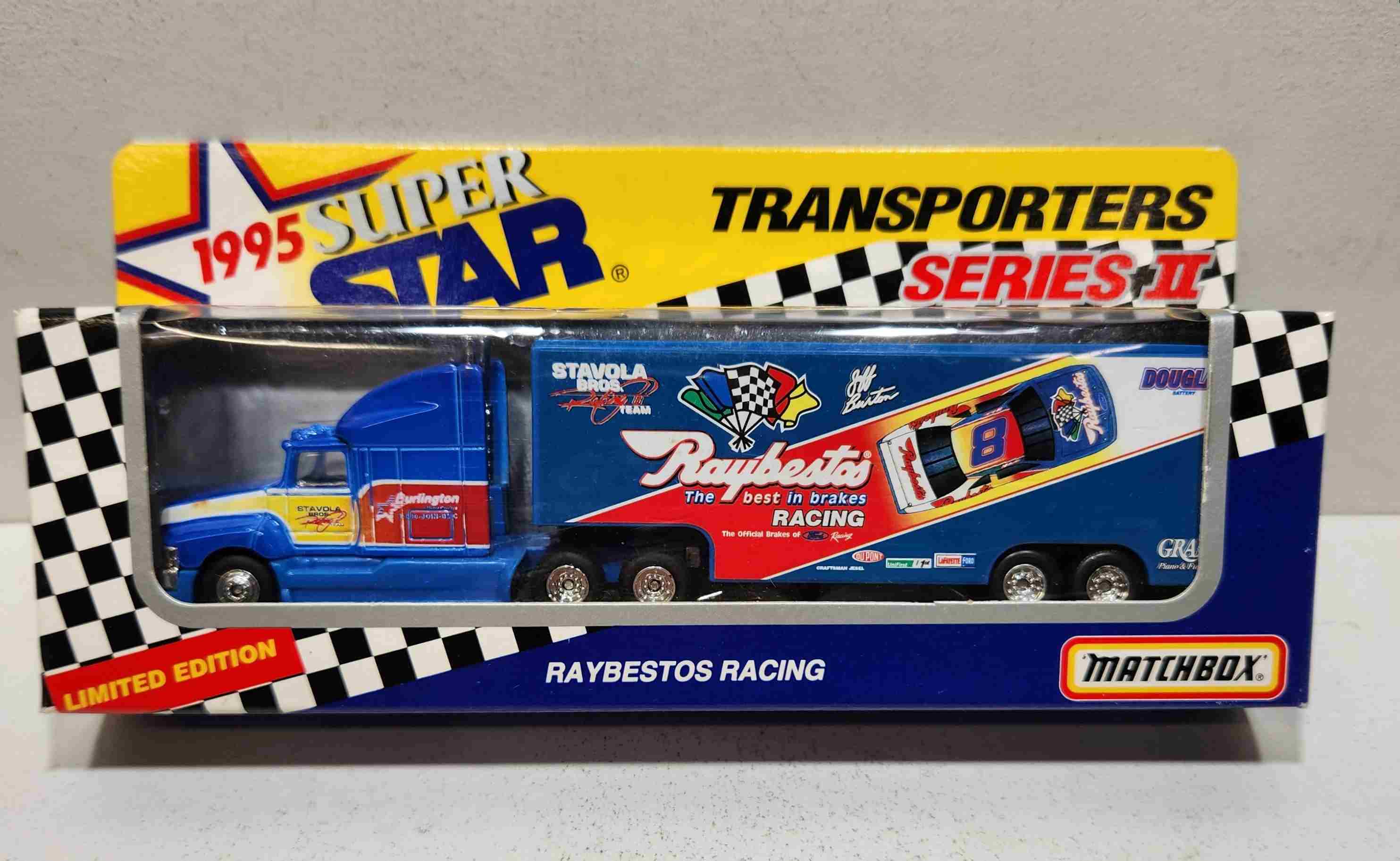 1995 Jeff Burton 1/80th Raybestos Transporter