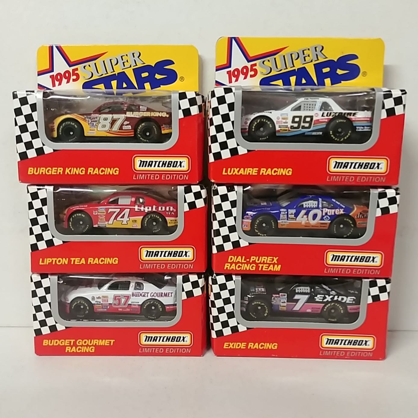 1995 White Rose Collectibles 1/64th Value Pack 01 07 40 57 74 87 99