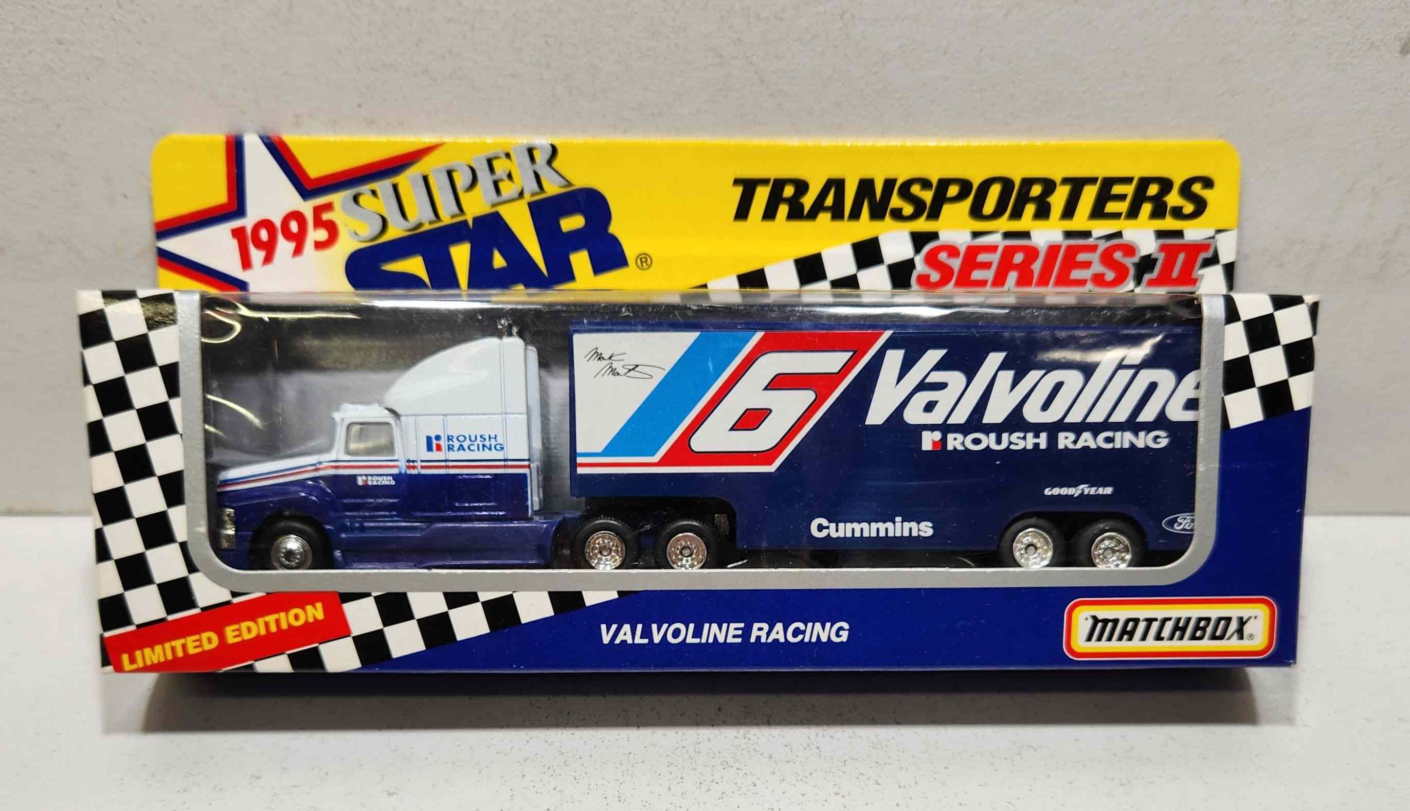 1995 Mark Martin 1/80th Valvoline Transporter