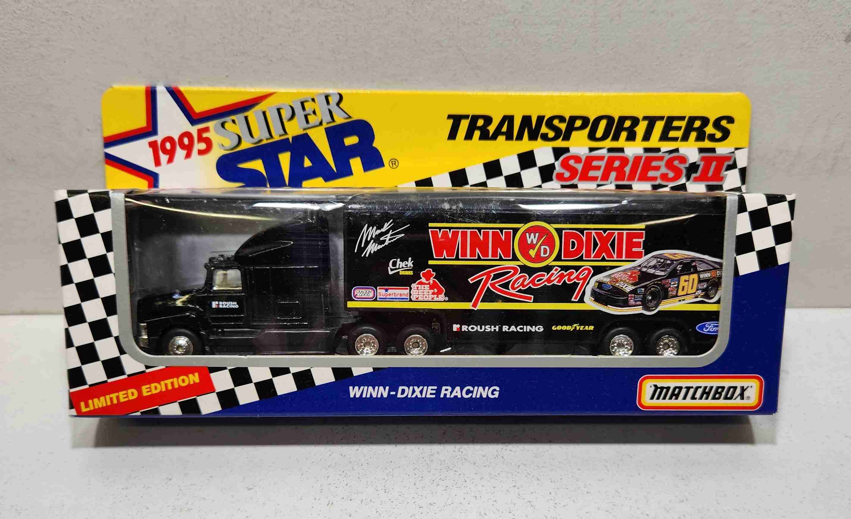 1995 Mark Martin 1/80th Winn Dixie "Busch Series" Transporter