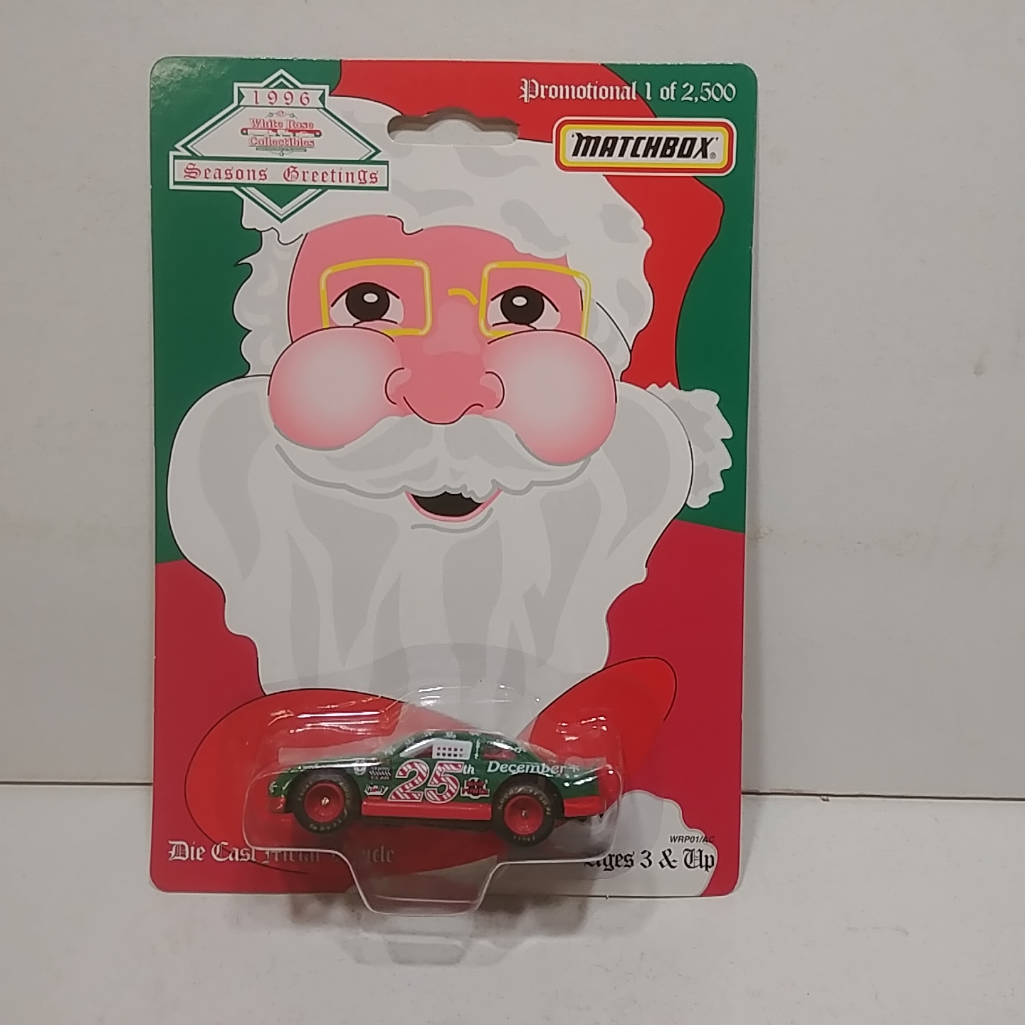1996 Christmas 1/64th Snowflakes car