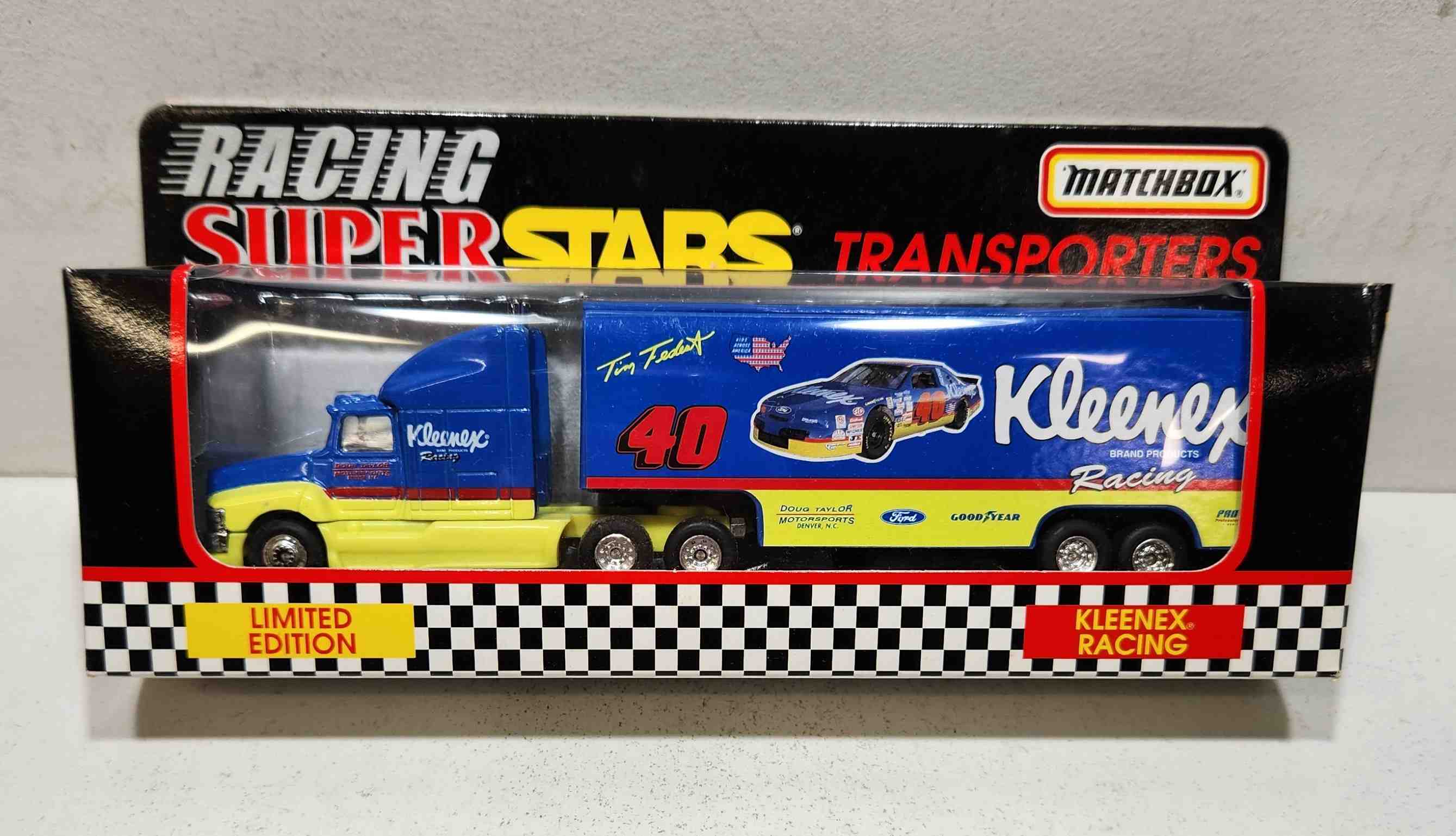 1996 Tim Fedewa 1/80th Kleenex "Busch Series" Transporter