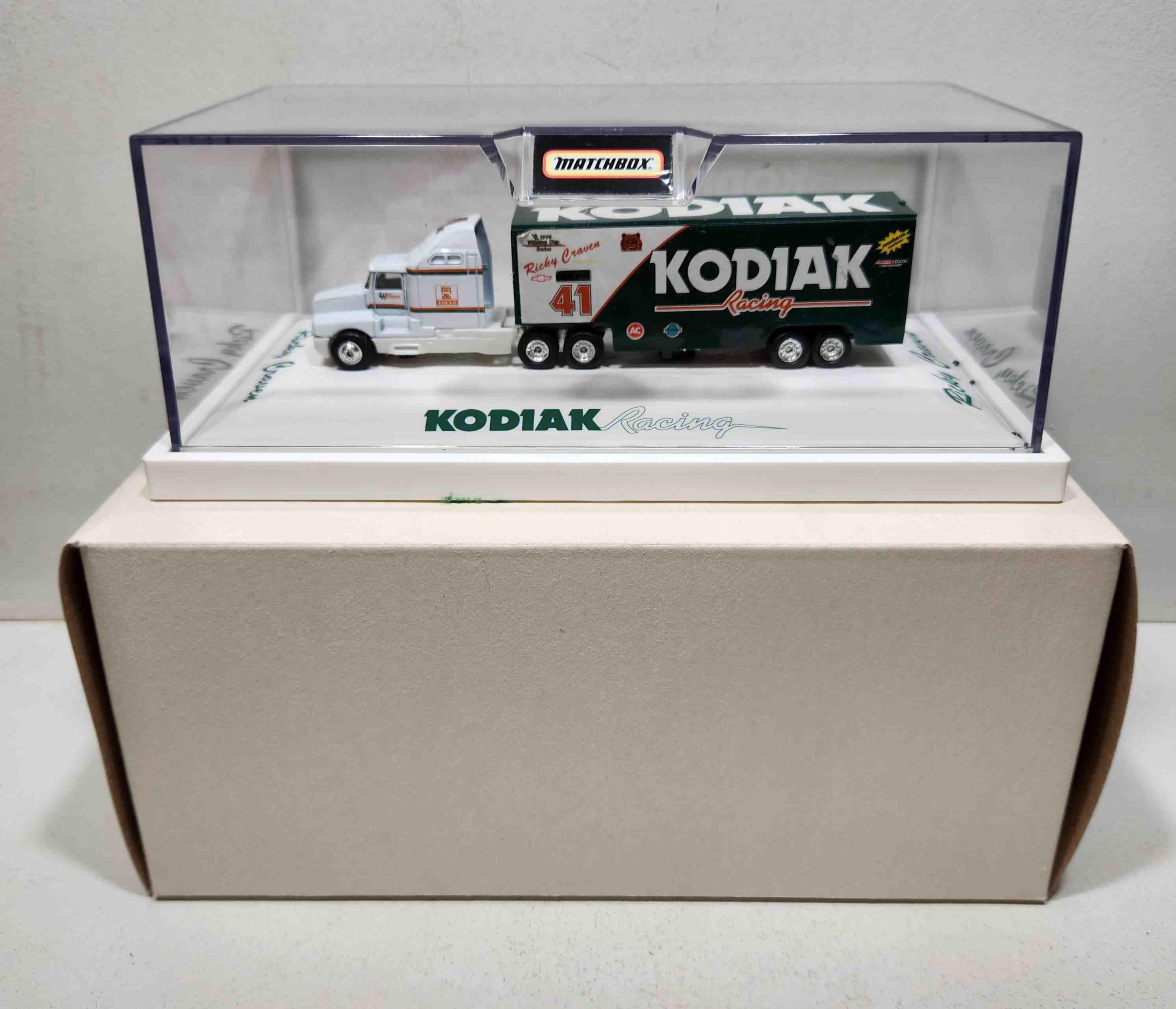 1996 Ricky Craven 1/80th Kodiak Racing Transporter