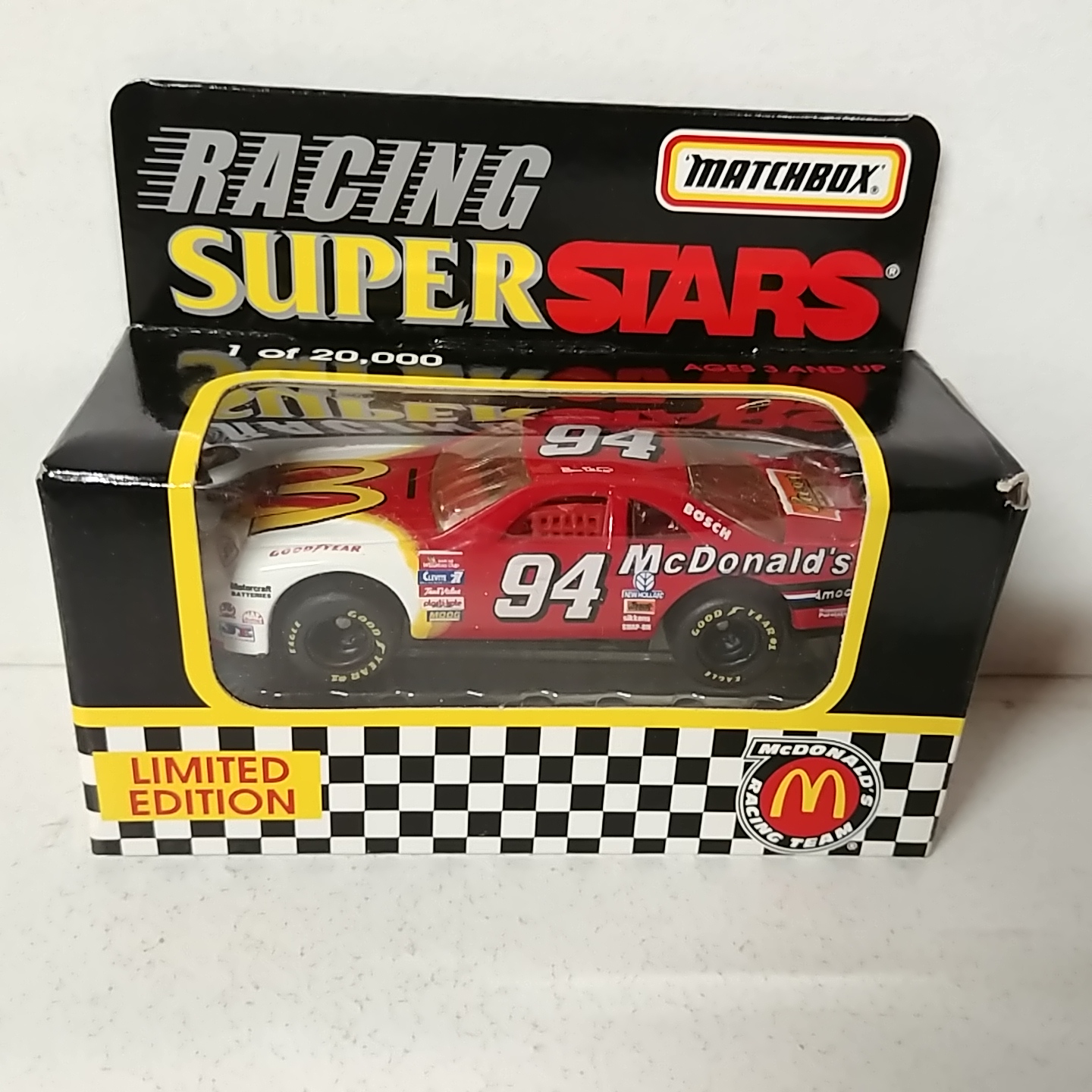 1996 Bill Elliott 1/64th McDonald's Thunderbird