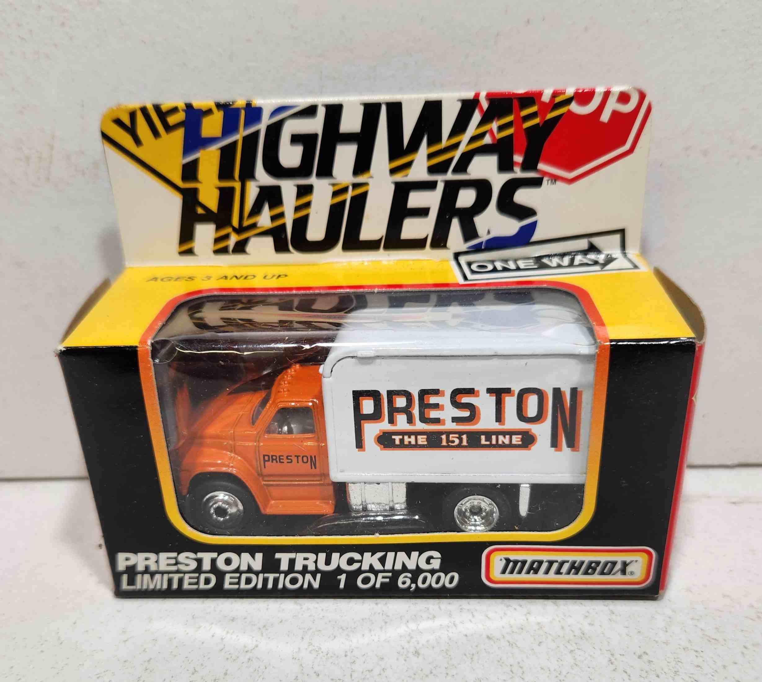 1996 Preston 1/64th The 151 Line Box Truck