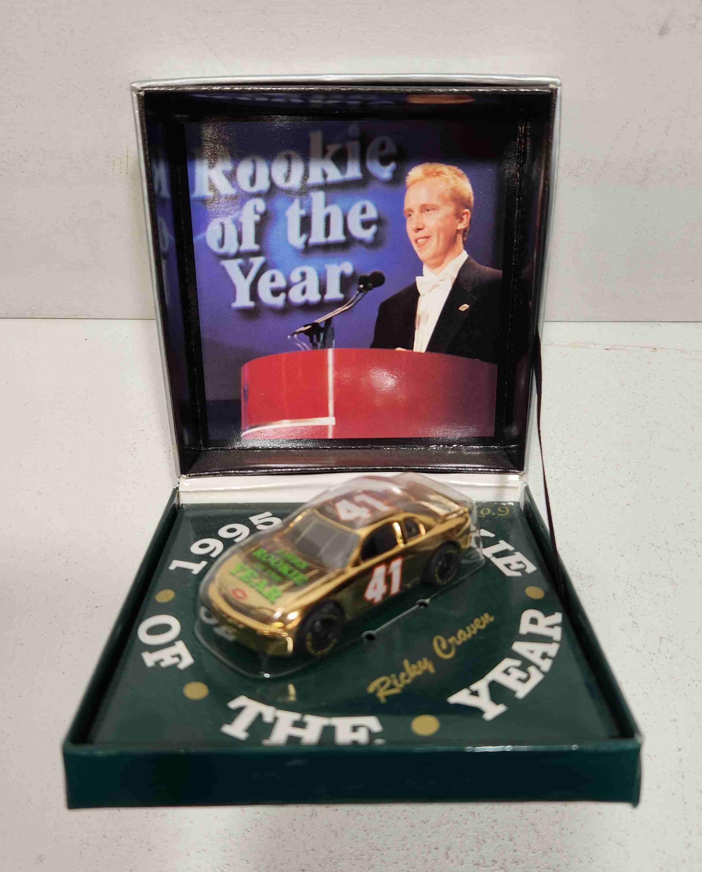 1996 Ricky Craven 1/64th Kodiak "Rookie of the Year" Gold Monte Carlo