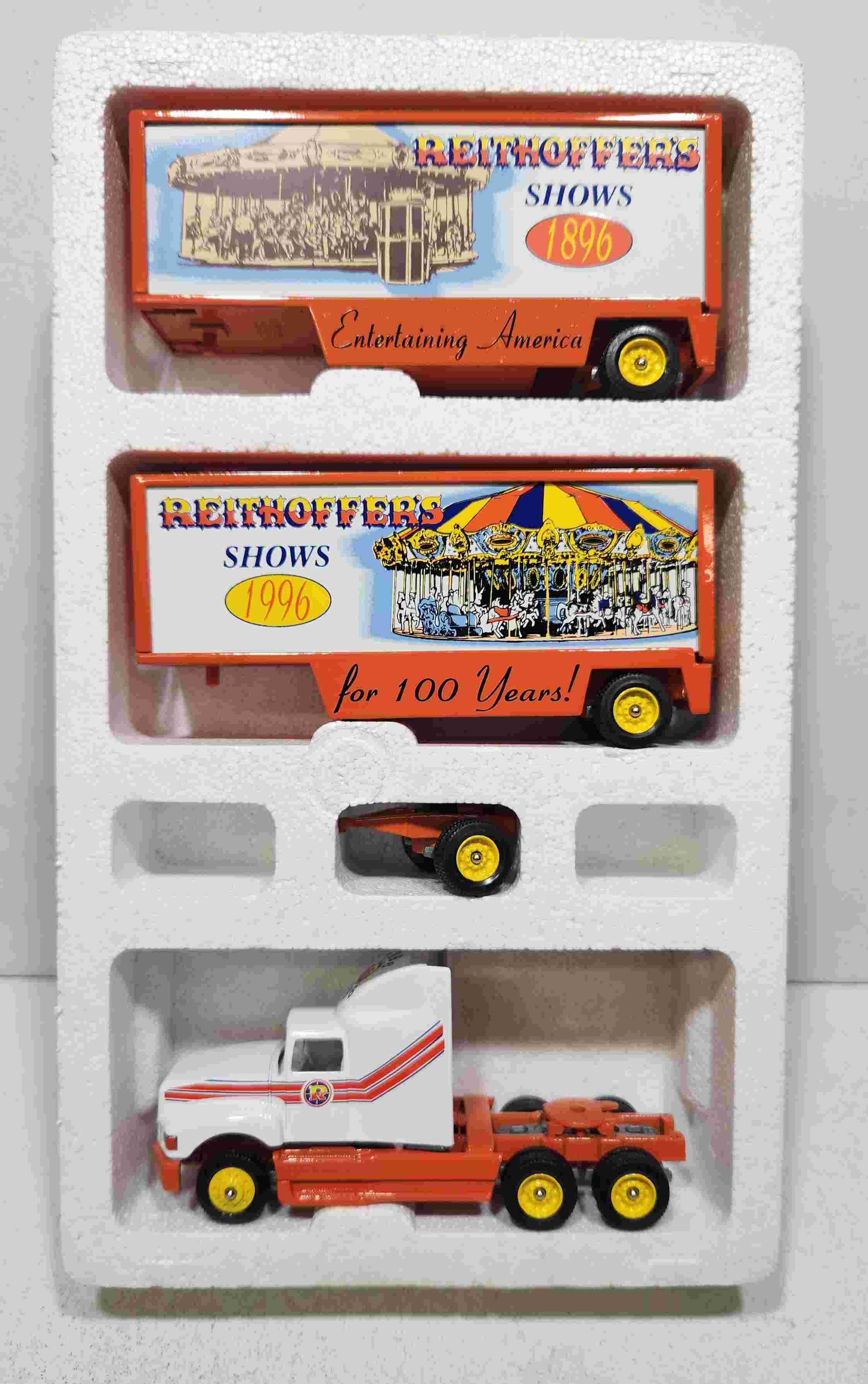 1996 Reithoffer's Shows 1/64th 100th Anniversary Winross Double