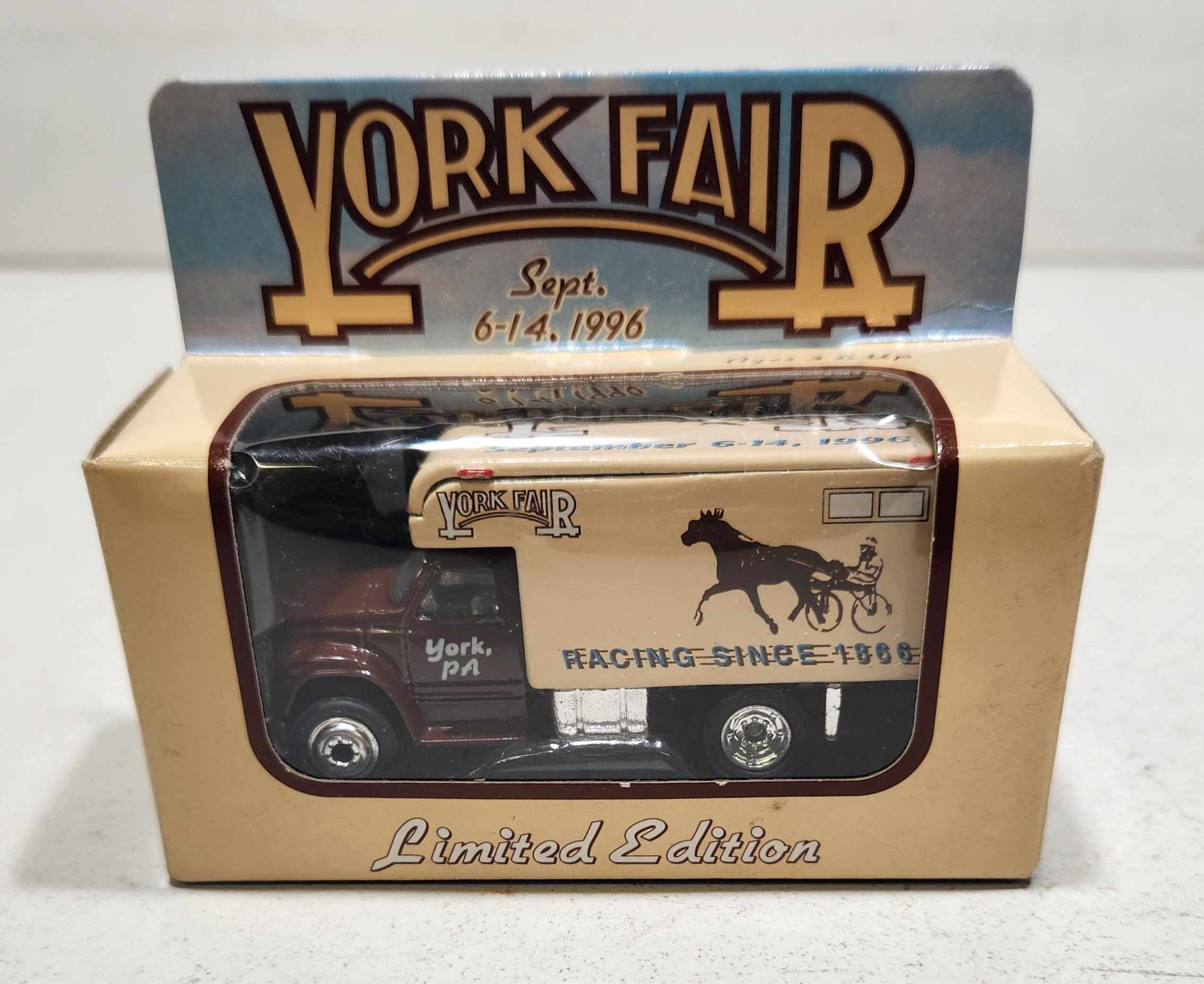 1996 York Fair 1/55th Horse Carrier Delivery Van