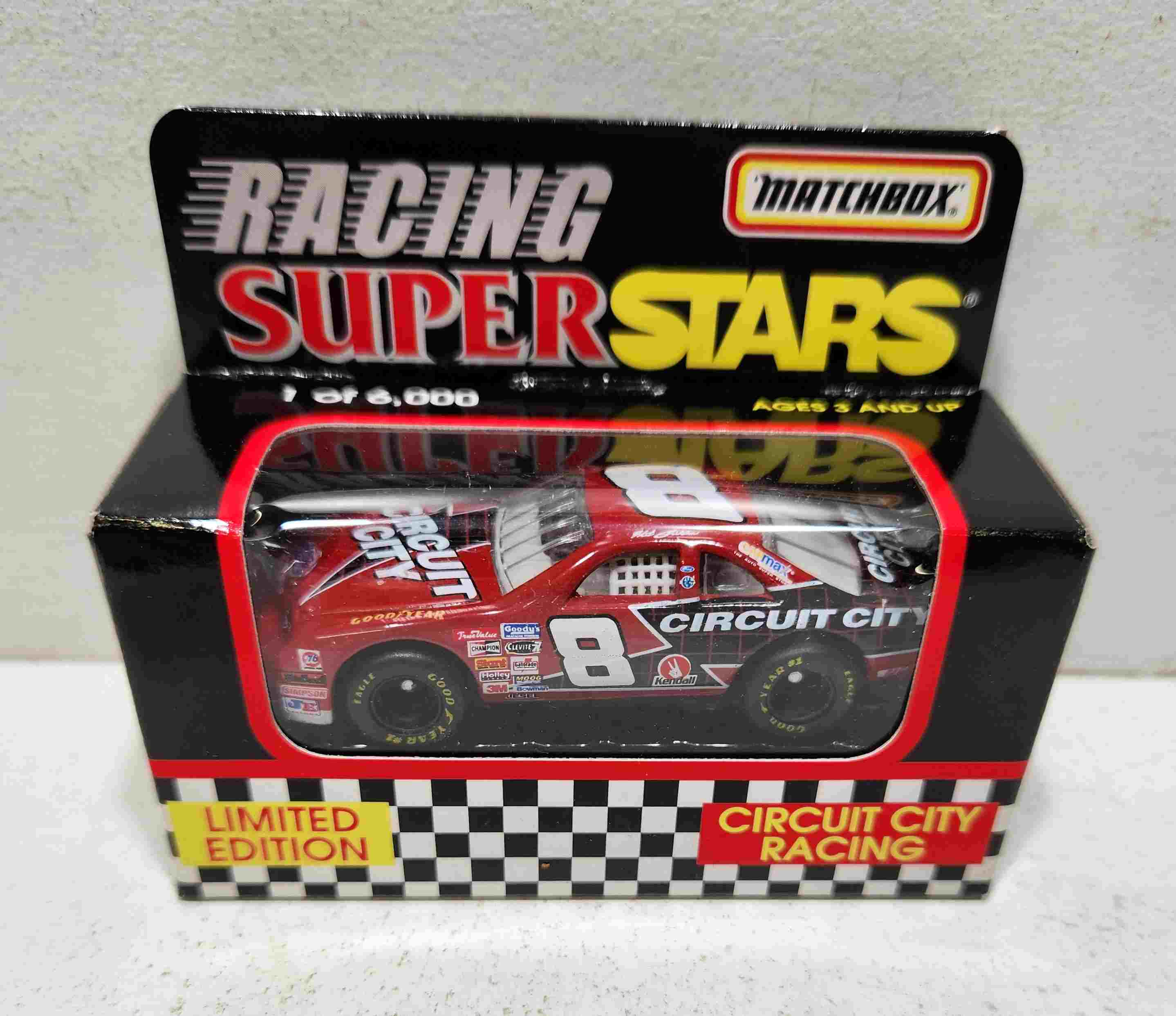 1997 Hut Stricklin 1/64th Circuit City car