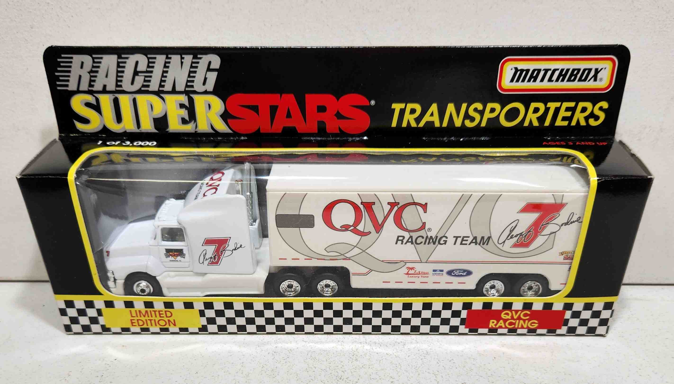1997 Geoffrey Bodine 1/80th QVC Transporter