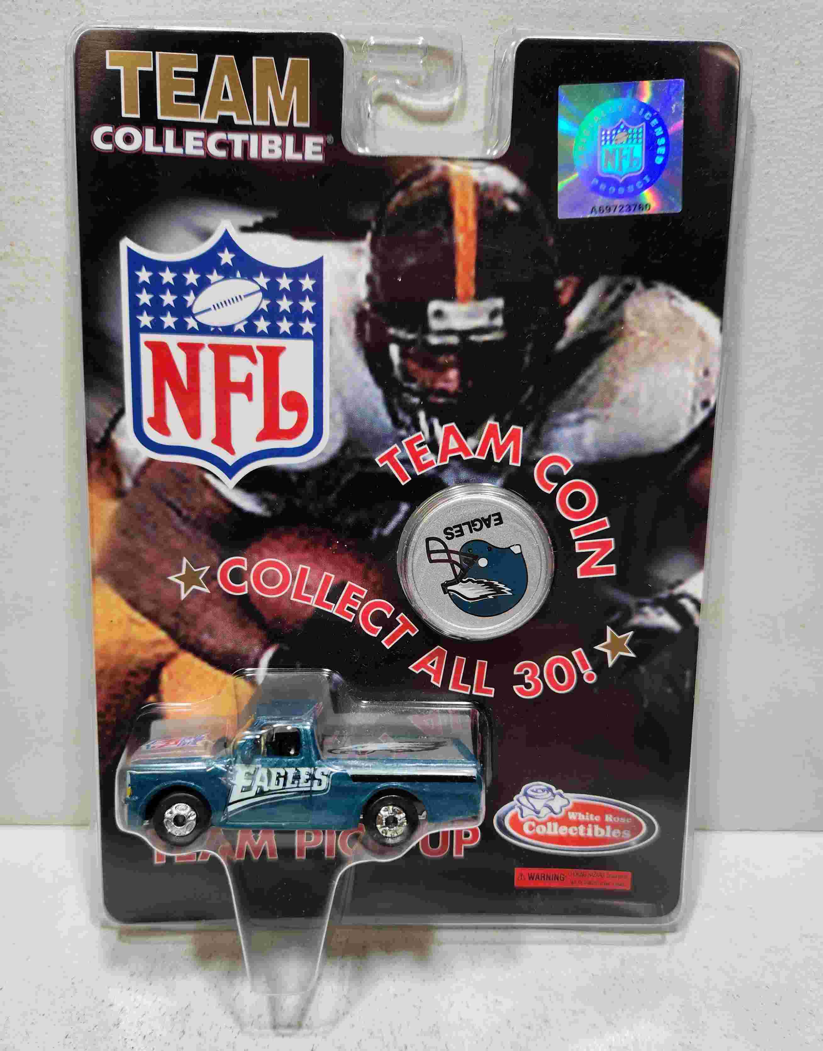 1998 Philadelphia Eagles 1/64th NFL F-150 pickup truck